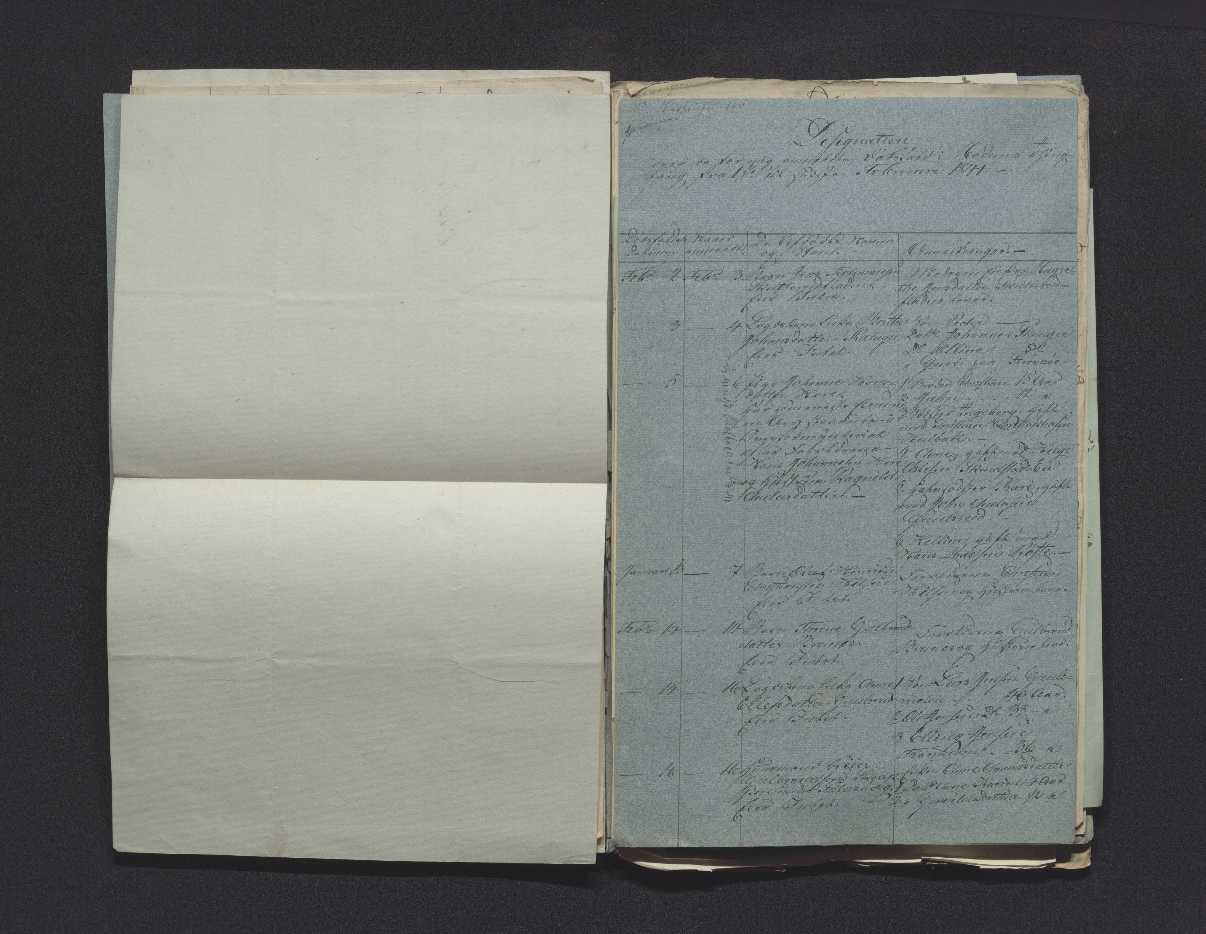Eiker, Modum og Sigdal sorenskriveri, AV/SAKO-A-123/H/Ha/Hab/L0006: Dødsfallsmeldinger, 1841-1845