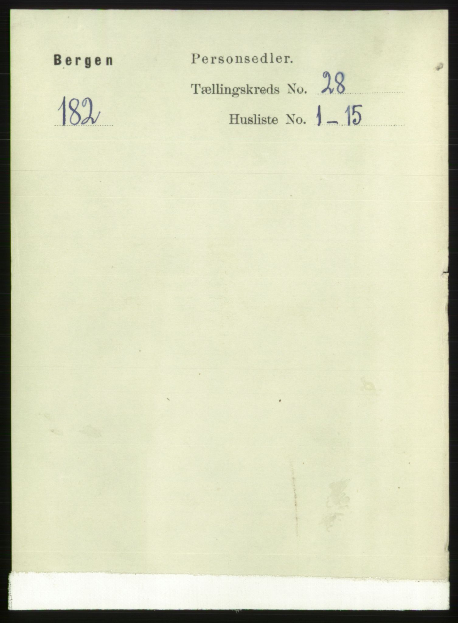 RA, Folketelling 1891 for 1301 Bergen kjøpstad, 1891, s. 36340
