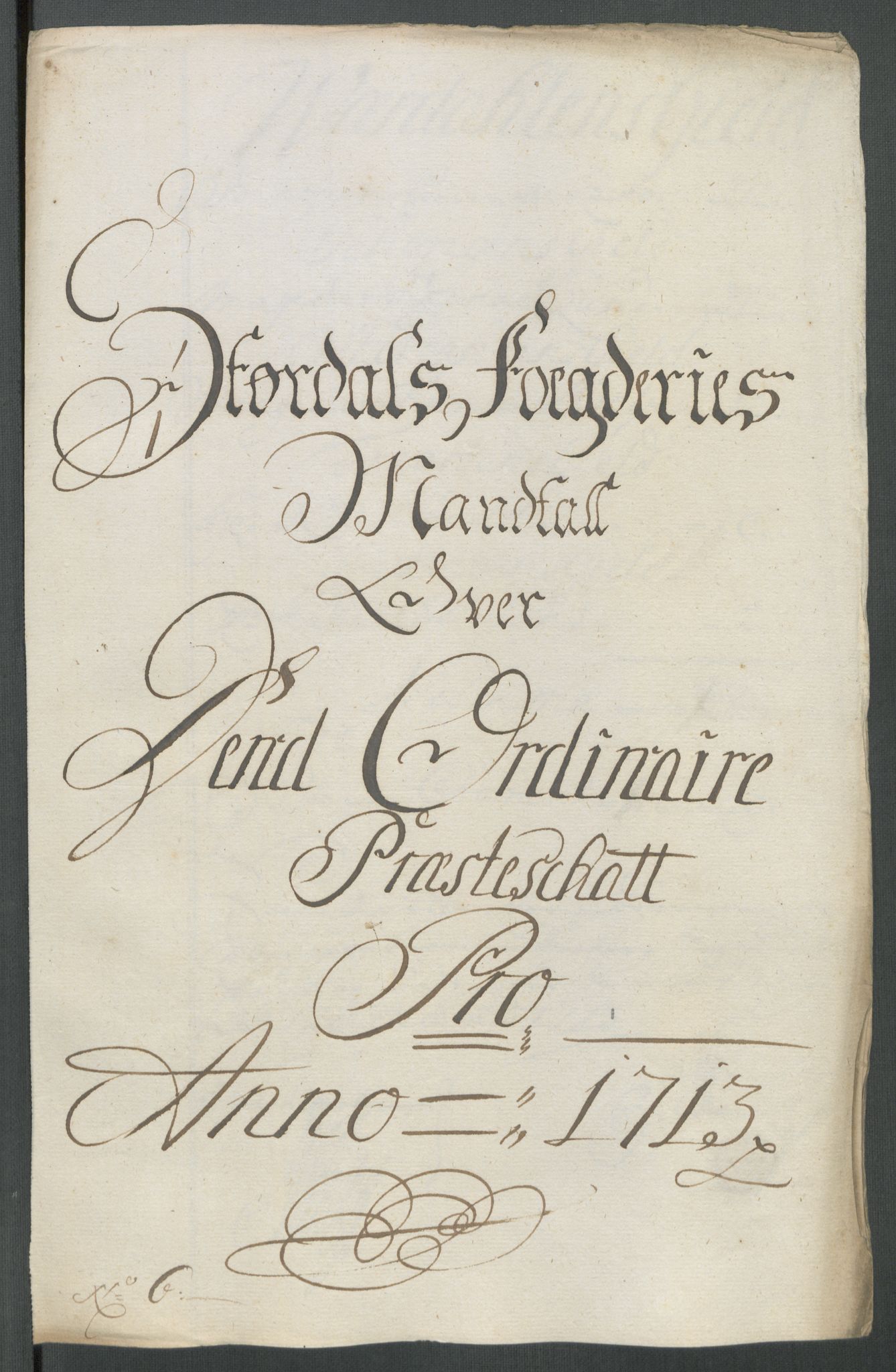 Rentekammeret inntil 1814, Reviderte regnskaper, Fogderegnskap, RA/EA-4092/R62/L4203: Fogderegnskap Stjørdal og Verdal, 1713, s. 126