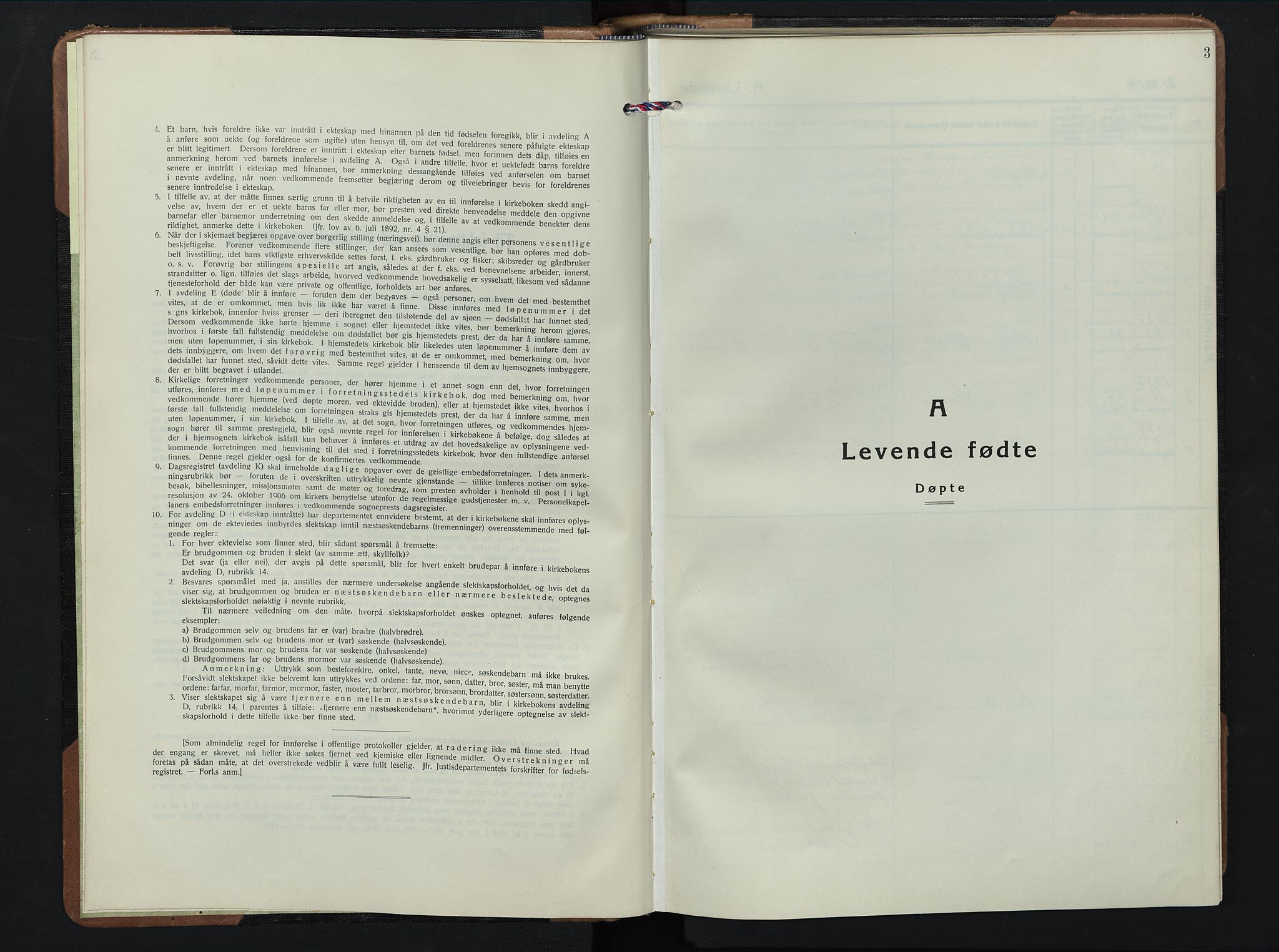 Stange prestekontor, SAH/PREST-002/L/L0020: Klokkerbok nr. 20, 1936-1947, s. 3