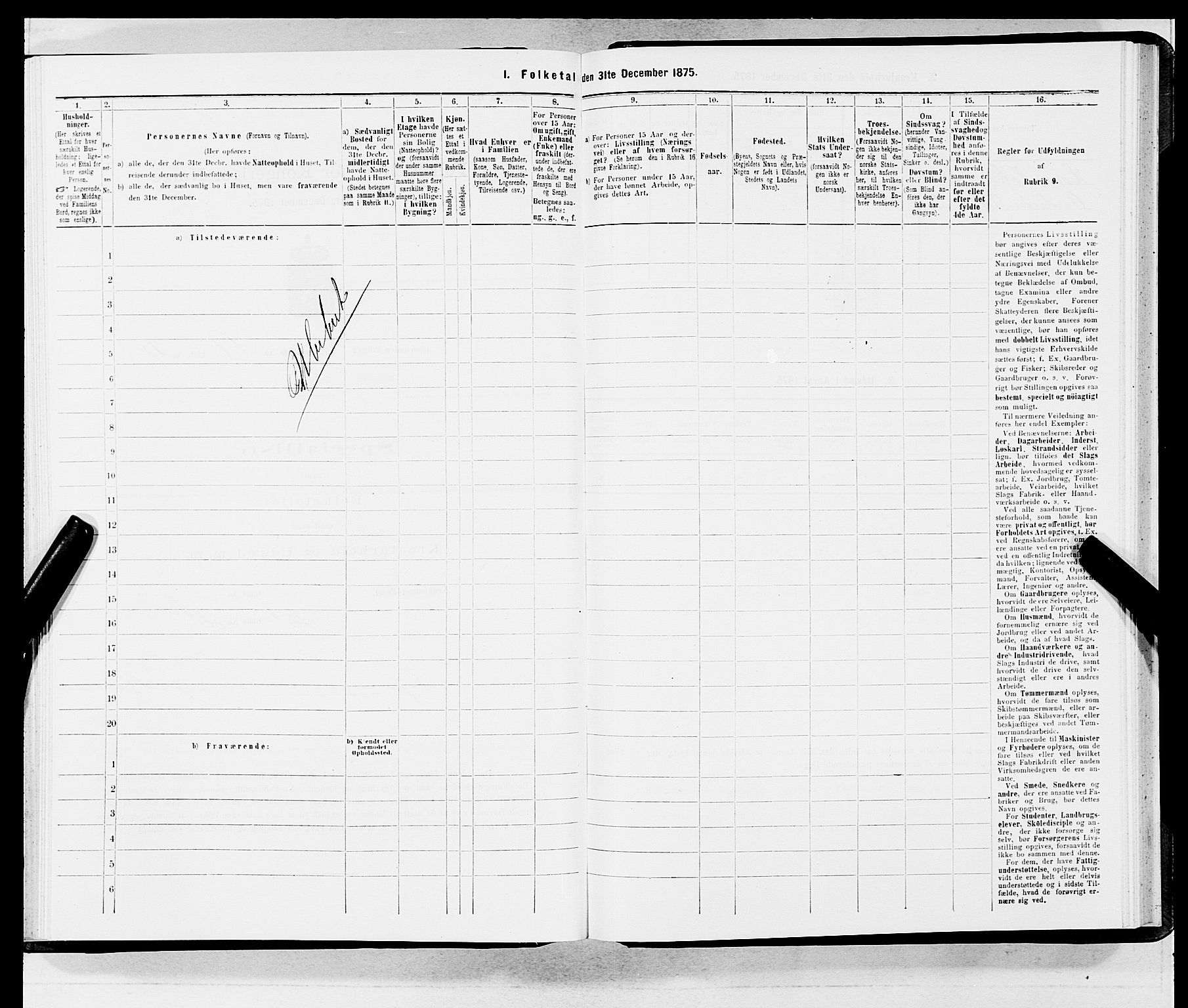 SAB, Folketelling 1875 for 1301 Bergen kjøpstad, 1875, s. 3503