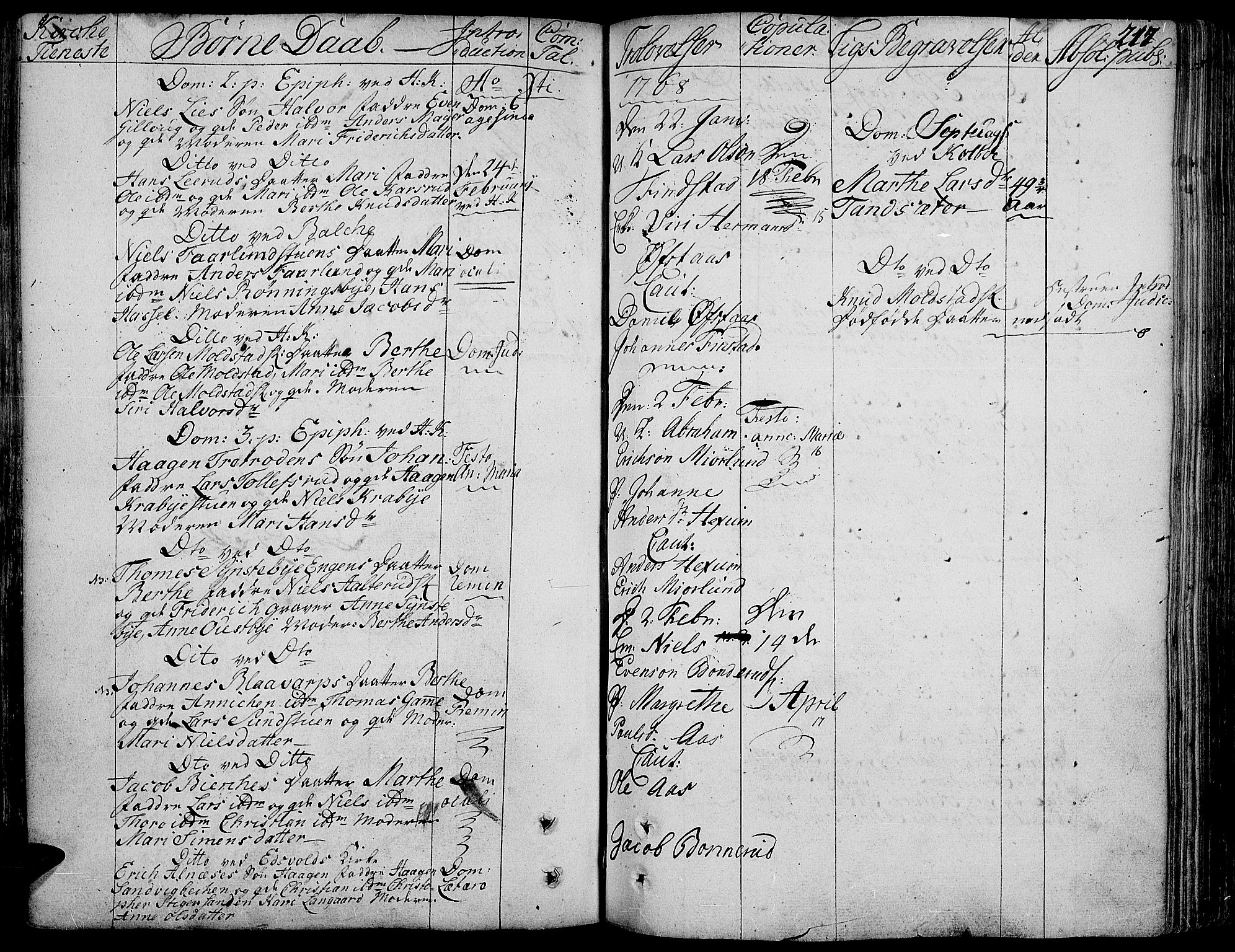 Toten prestekontor, AV/SAH-PREST-102/H/Ha/Haa/L0005: Ministerialbok nr. 5, 1761-1772, s. 217
