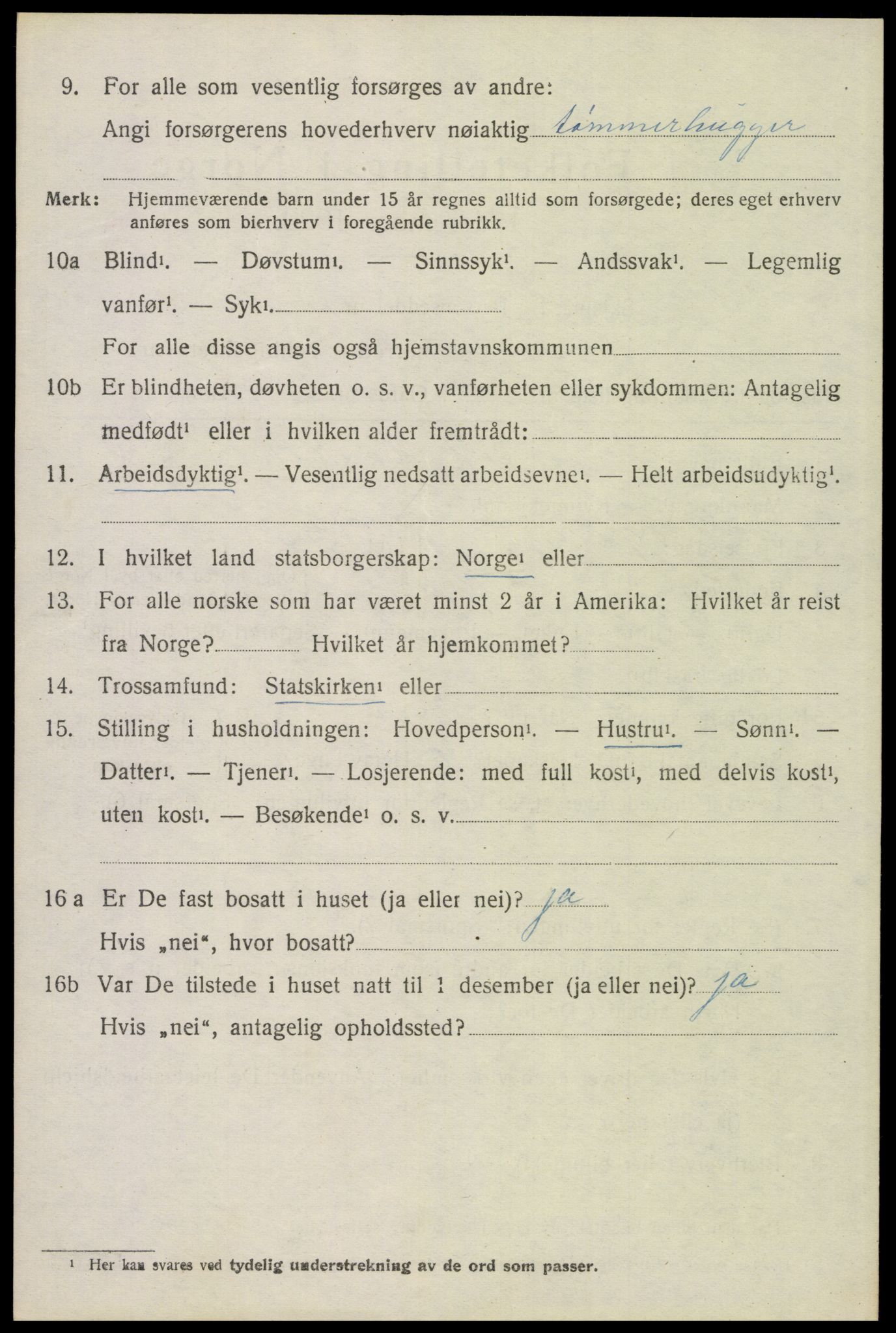 SAH, Folketelling 1920 for 0428 Trysil herred, 1920, s. 12754
