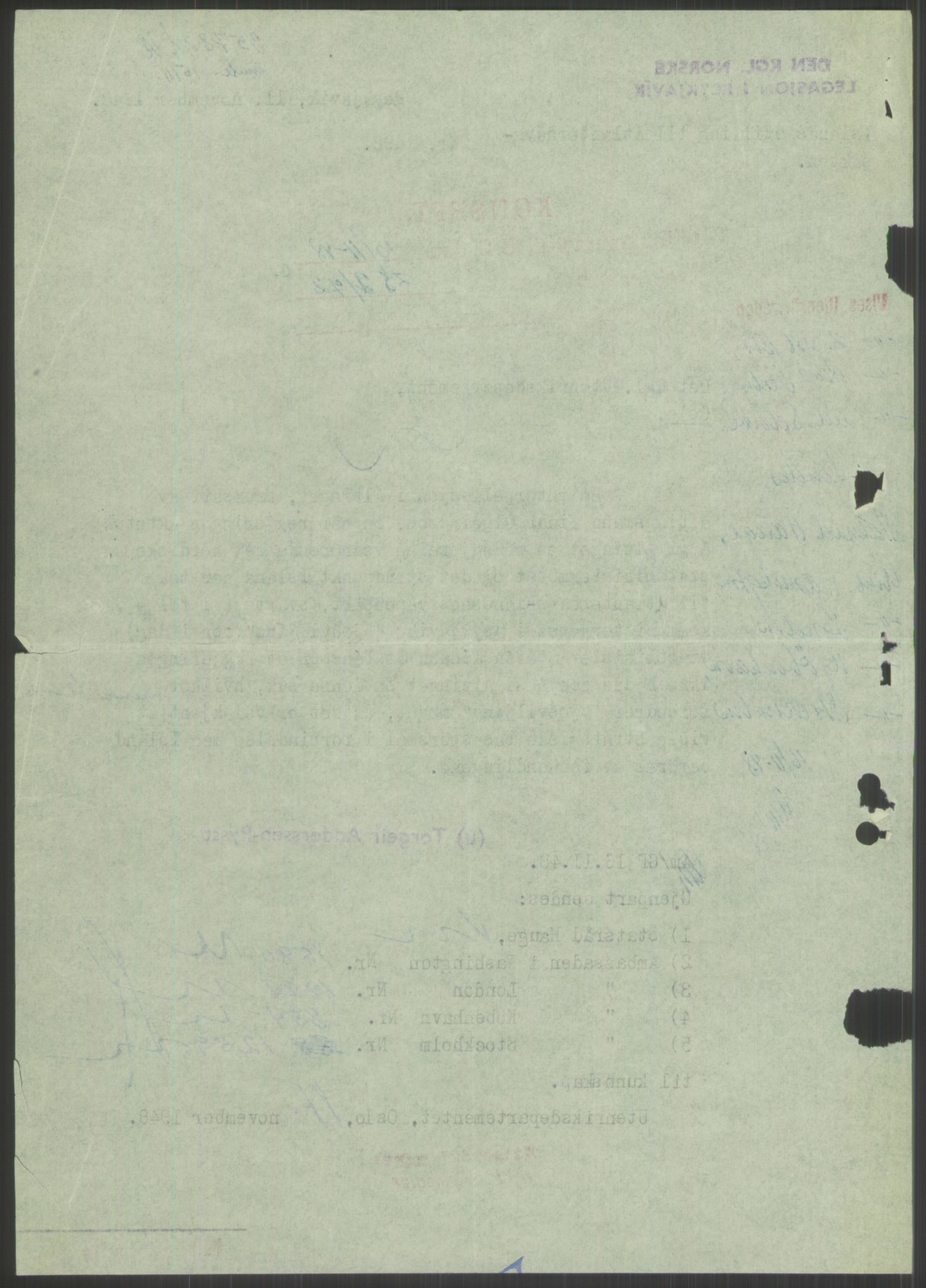 Utenriksdepartementet, RA/S-2259, 1948-1950, s. 1162