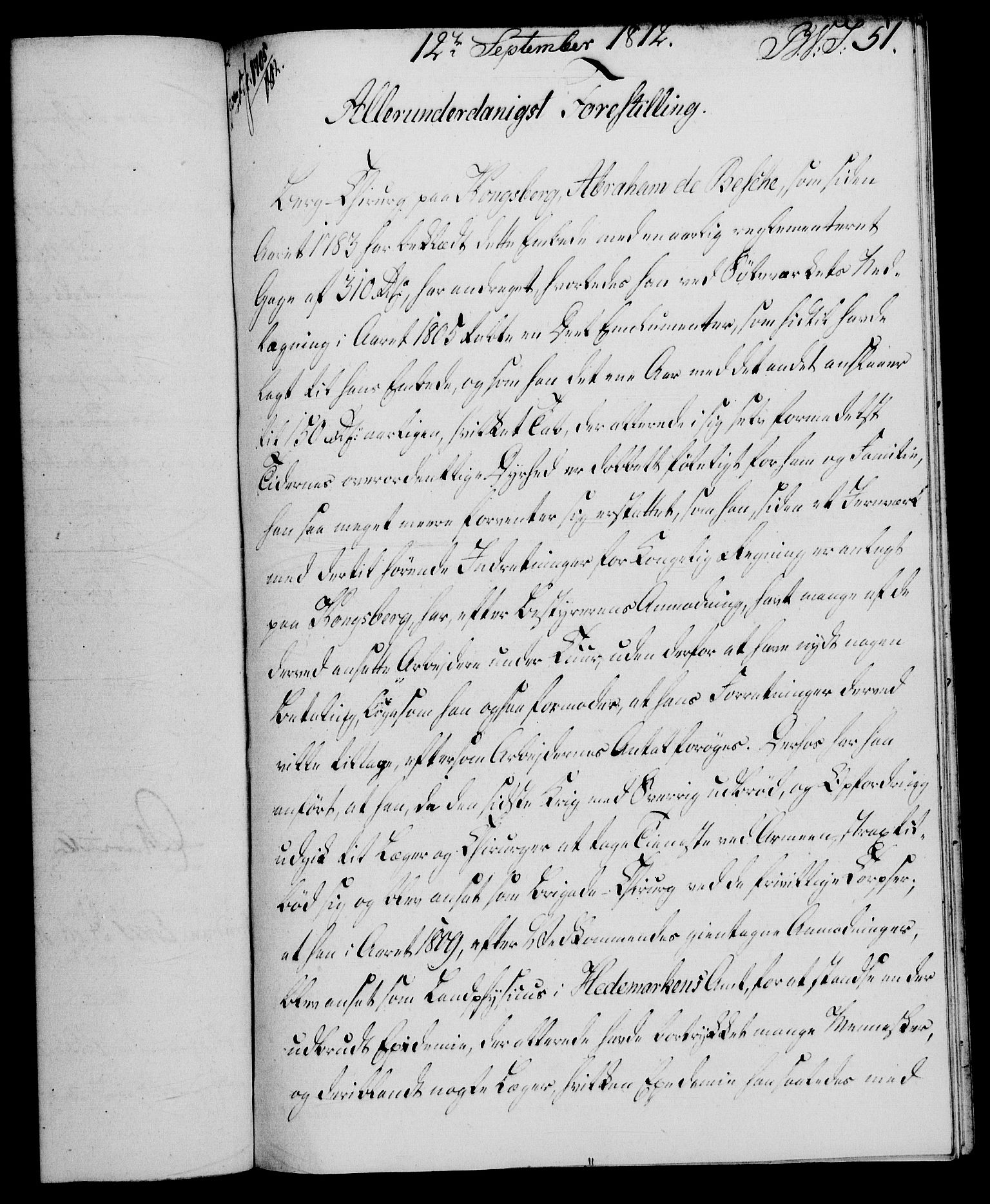 Rentekammeret, Renteskriverkontorene, AV/RA-EA-3115/M/Mf/Mfb/L0010: Relasjons- og resolusjonsprotokoll med register (merket RK 54.16), 1811-1812