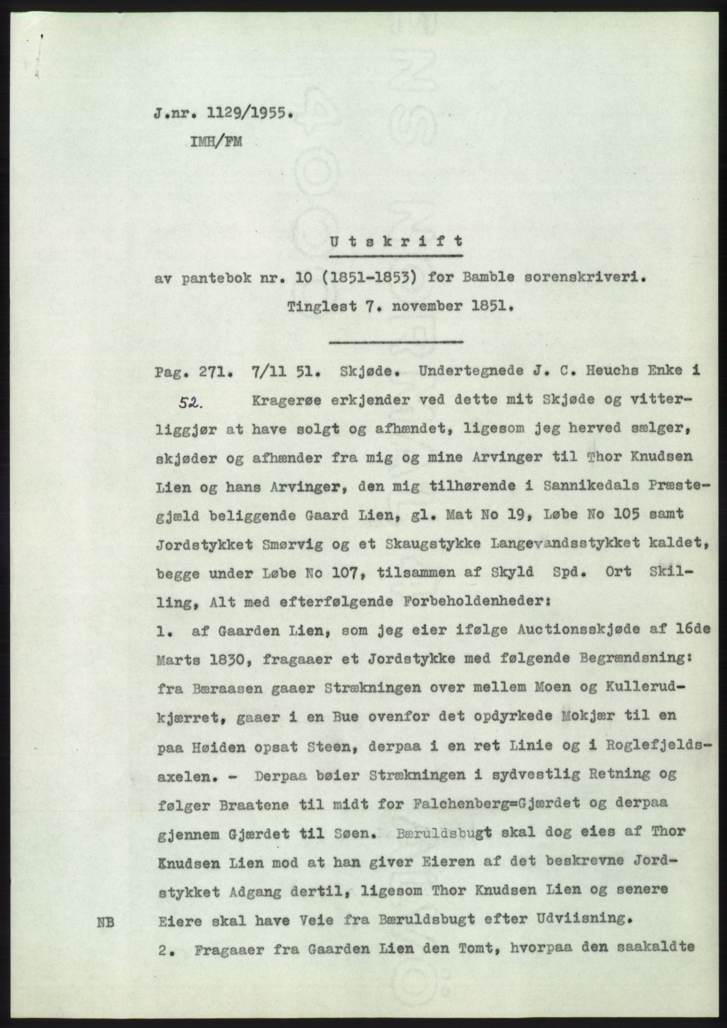 Statsarkivet i Kongsberg, SAKO/A-0001, 1955, s. 388