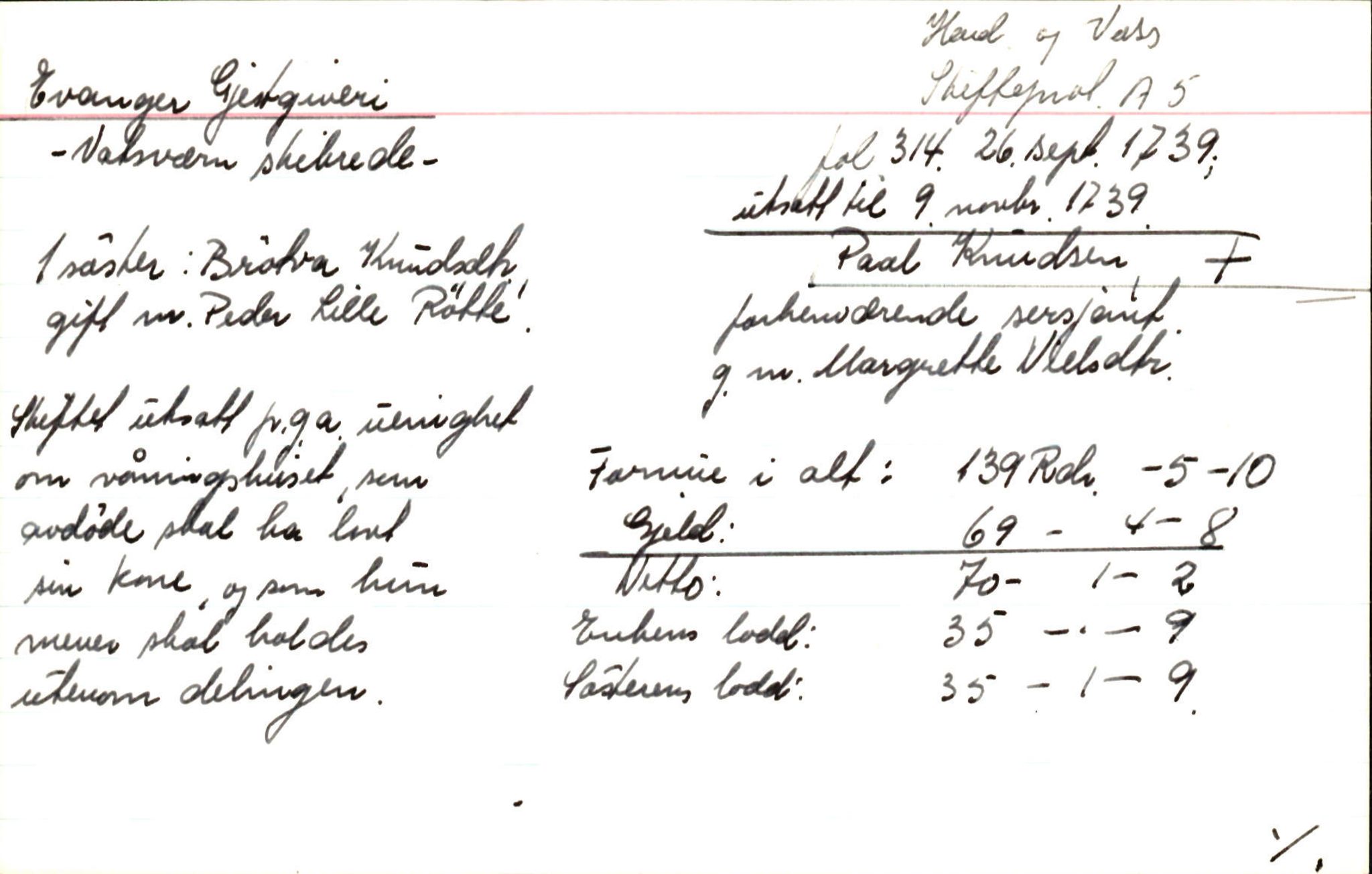 Skiftekort ved Statsarkivet i Bergen, SAB/SKIFTEKORT/002/L0002: Skifteprotokoll nr. 4-5, 1720-1747, s. 1712