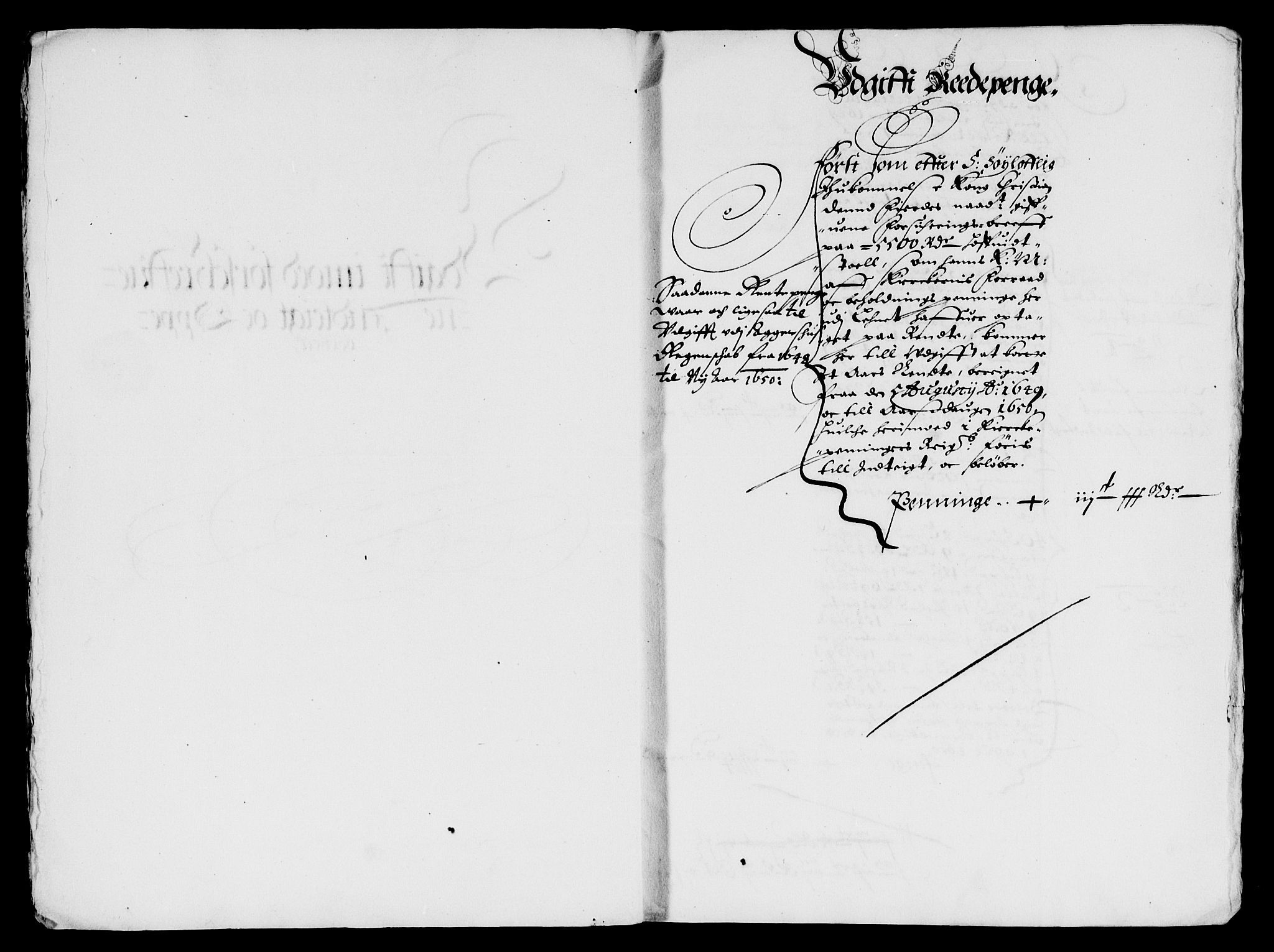 Rentekammeret inntil 1814, Reviderte regnskaper, Lensregnskaper, AV/RA-EA-5023/R/Rb/Rba/L0198: Akershus len, 1648-1650