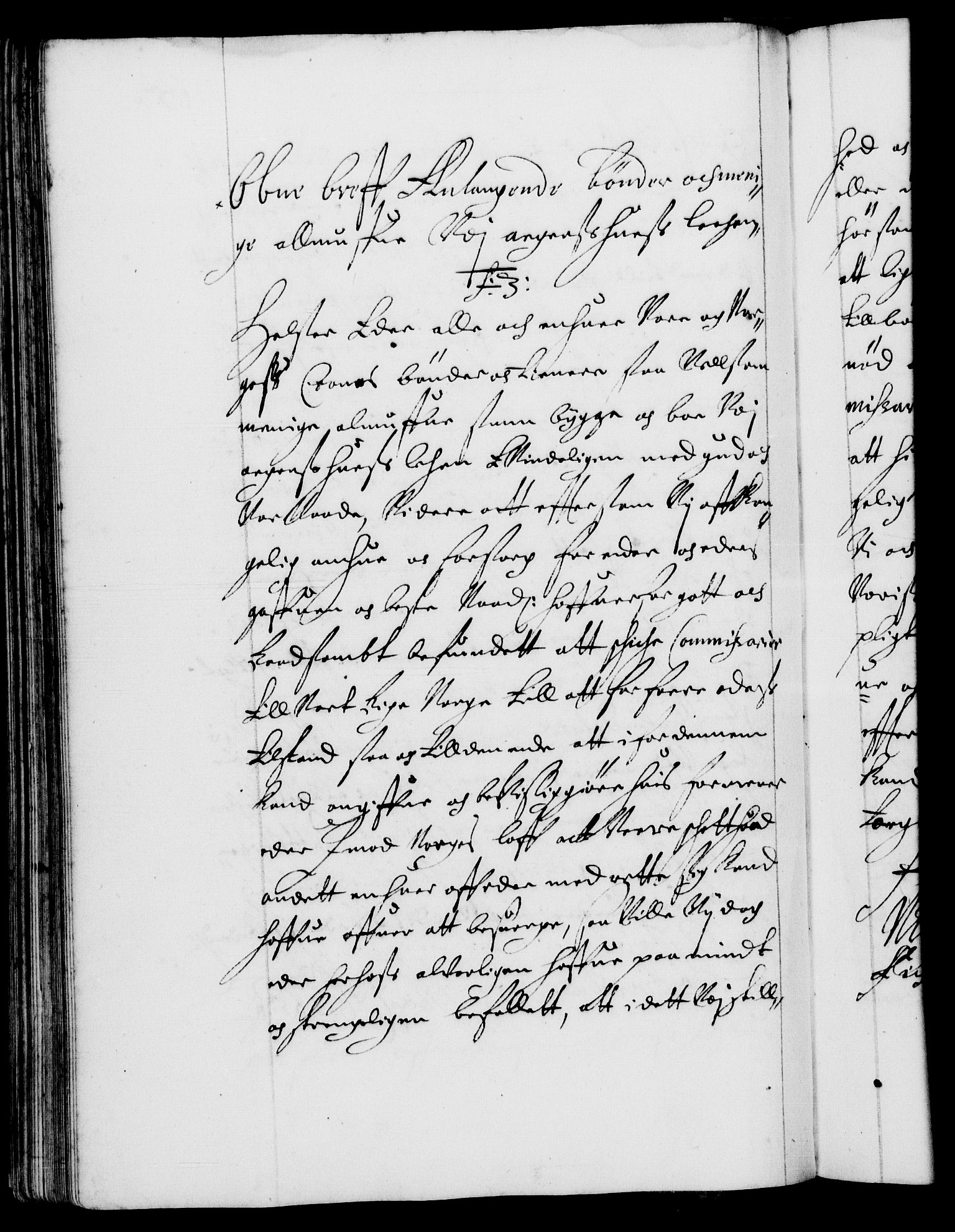 Danske Kanselli 1572-1799, AV/RA-EA-3023/F/Fc/Fca/Fcaa/L0008: Norske registre (mikrofilm), 1651-1656, s. 65b