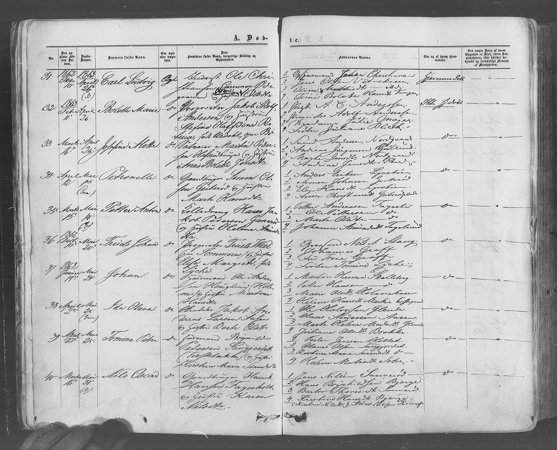Idd prestekontor Kirkebøker, AV/SAO-A-10911/F/Fc/L0005: Ministerialbok nr. III 5, 1861-1877, s. 29