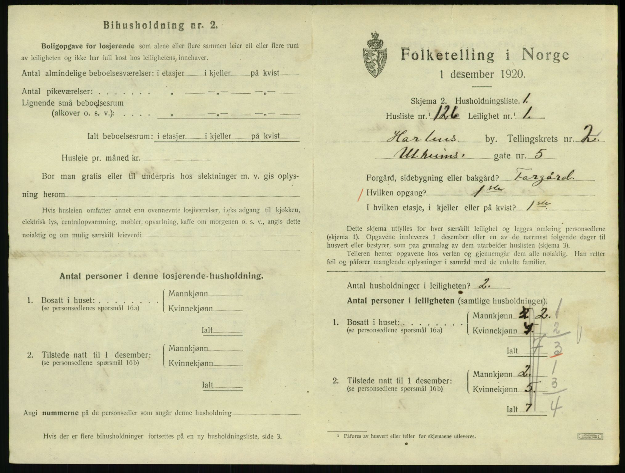 SAKO, Folketelling 1920 for 0703 Horten kjøpstad, 1920, s. 3795