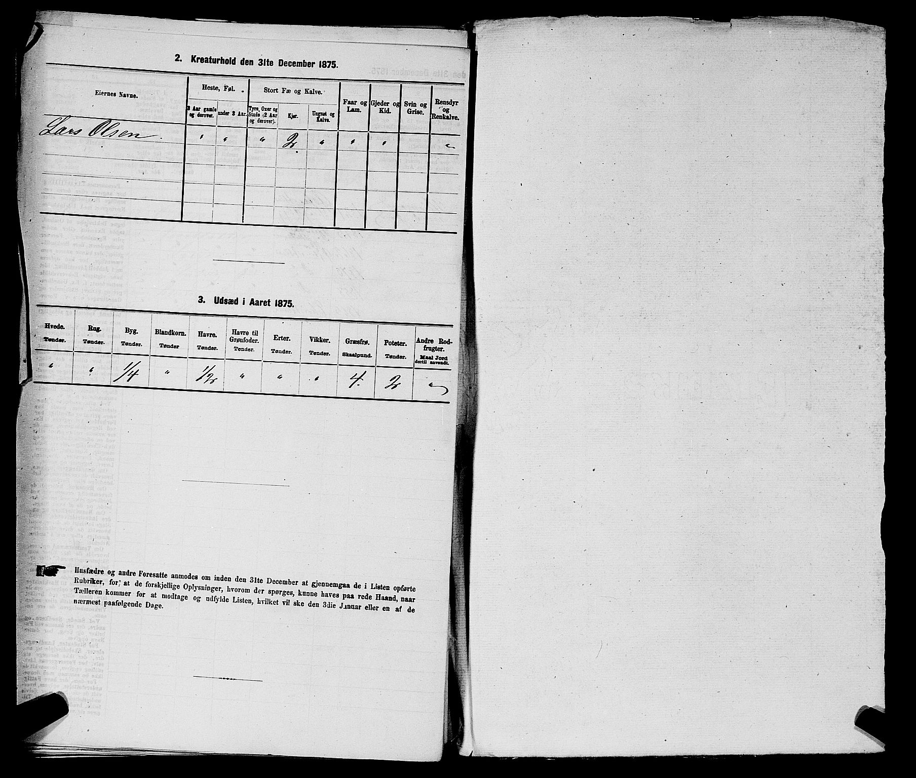 RA, Folketelling 1875 for 0218bP Østre Aker prestegjeld, 1875, s. 1385