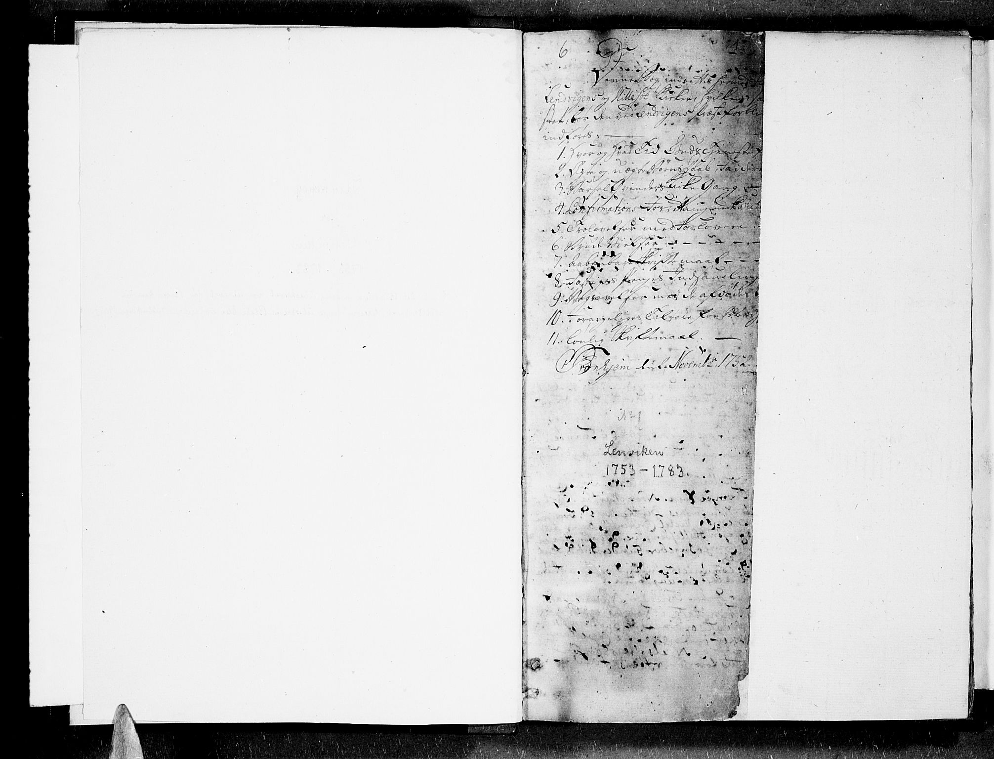 Lenvik sokneprestembete, AV/SATØ-S-1310/H/Ha/Haa/L0001kirke: Ministerialbok nr. 1, 1753-1783, s. 0-1