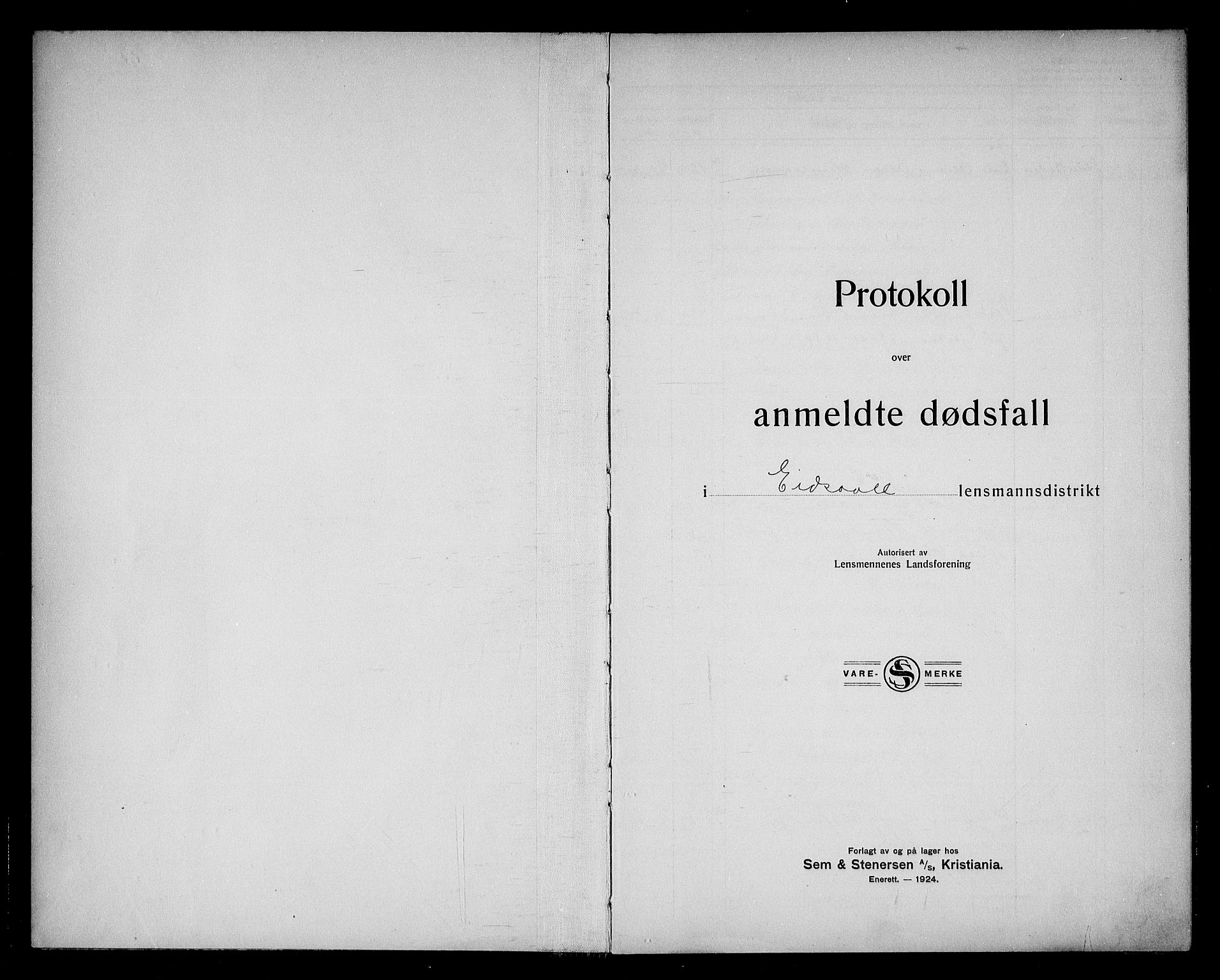 Eidsvoll lensmannskontor, SAO/A-10266a/H/Ha/Haa/L0006: Dødsfallprotokoll, 1930-1936