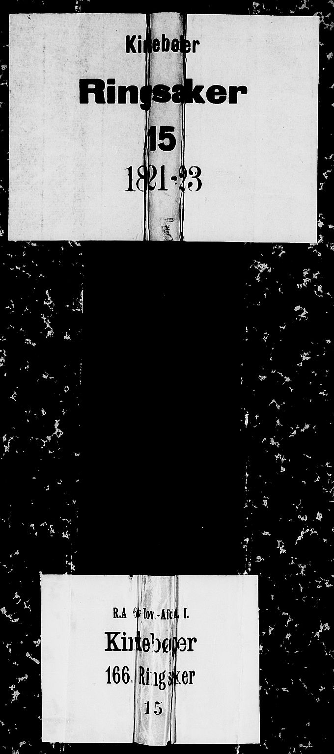 Ringsaker prestekontor, SAH/PREST-014/L/La/L0002: Klokkerbok nr. 2, 1821-1823