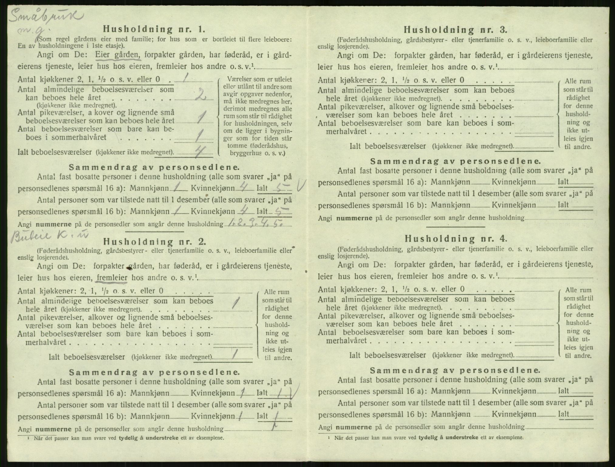 SAT, Folketelling 1920 for 1524 Norddal herred, 1920, s. 460