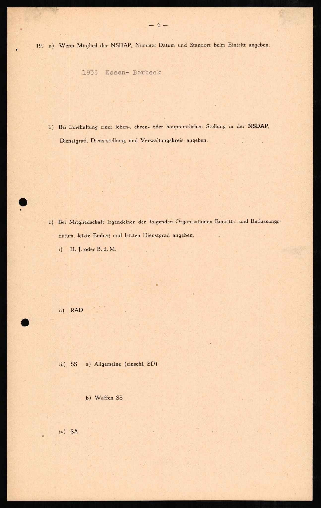 Forsvaret, Forsvarets overkommando II, AV/RA-RAFA-3915/D/Db/L0002: CI Questionaires. Tyske okkupasjonsstyrker i Norge. Tyskere., 1945-1946, s. 509