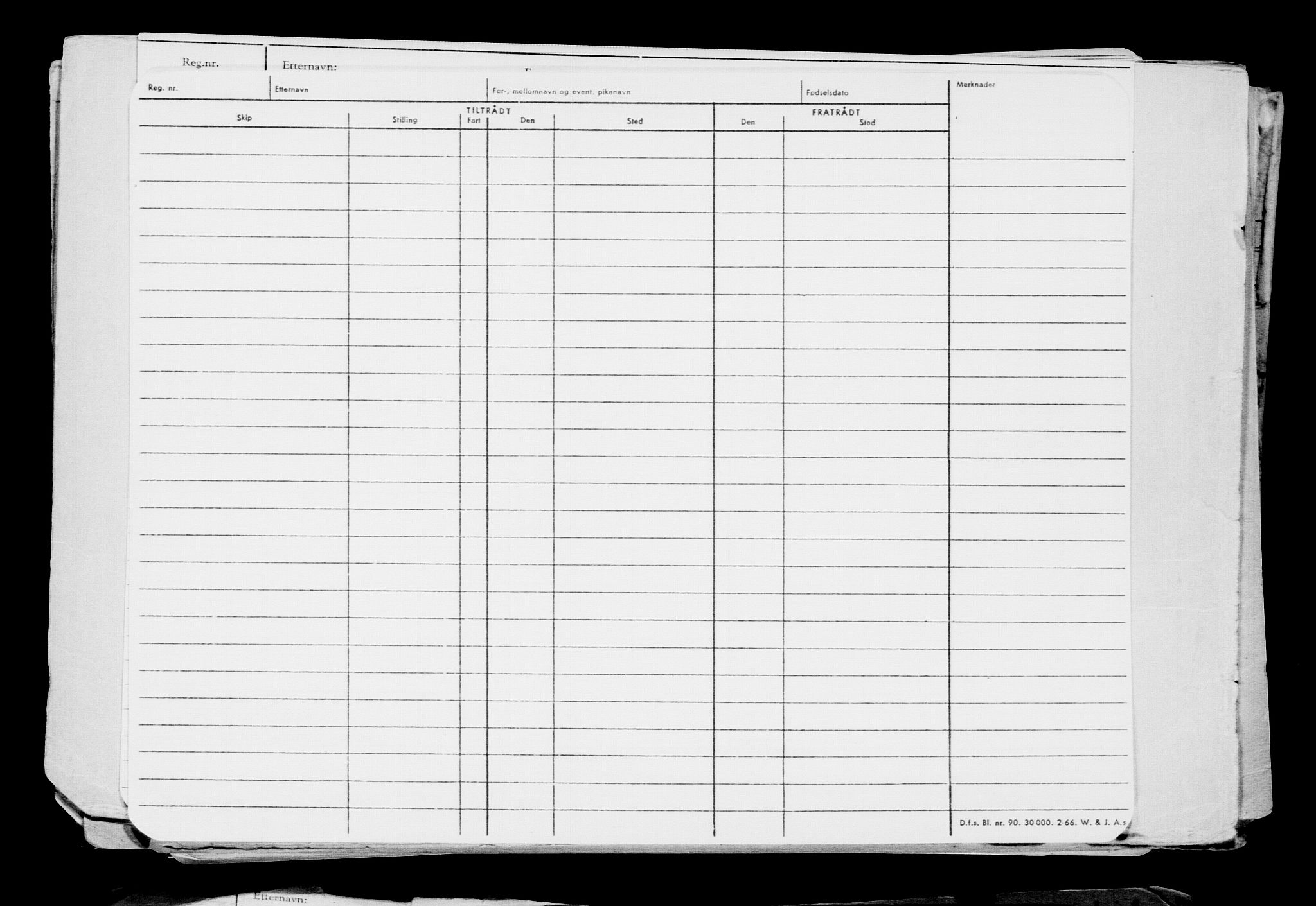 Direktoratet for sjømenn, AV/RA-S-3545/G/Gb/L0188: Hovedkort, 1920, s. 35