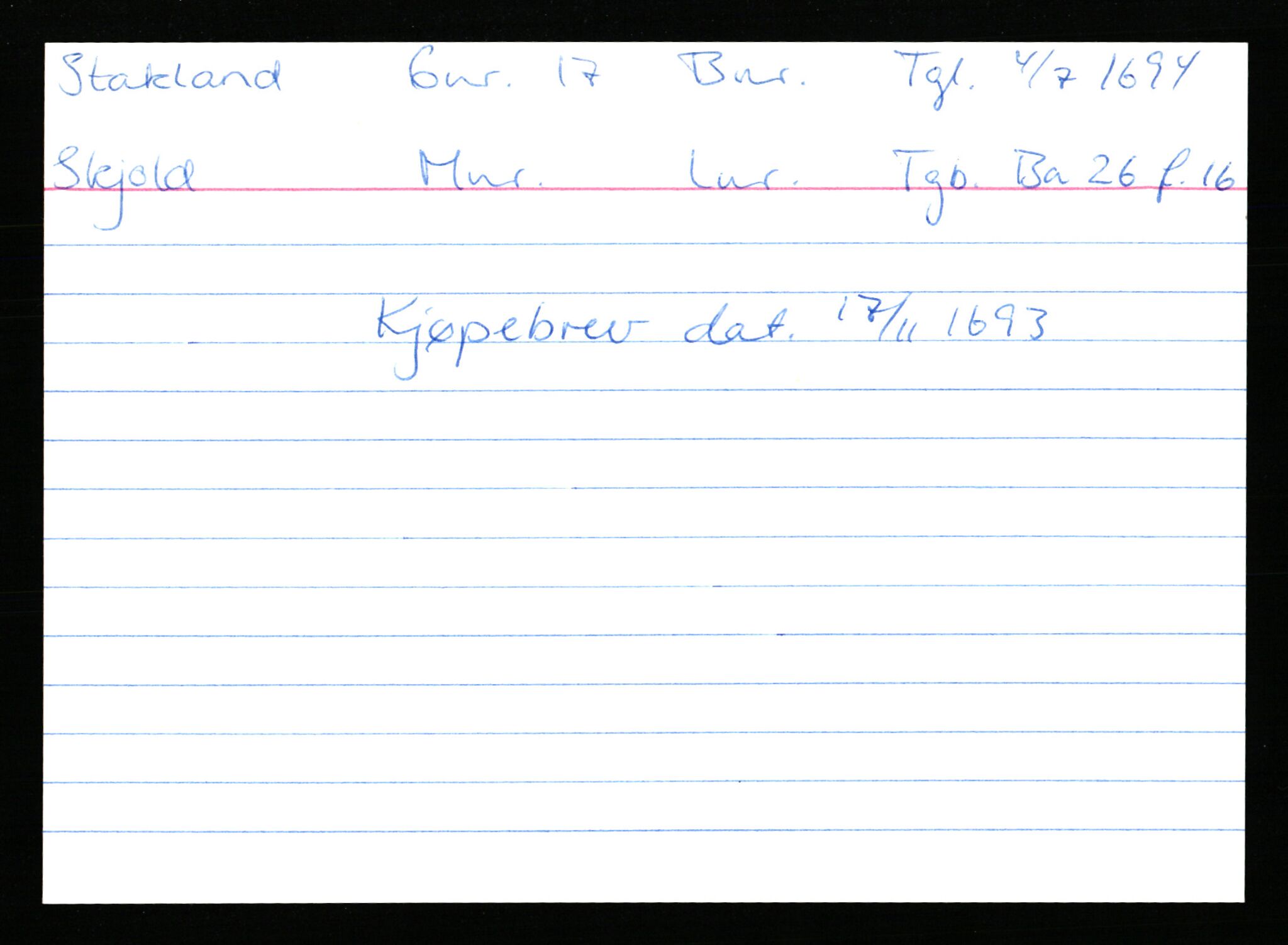 Statsarkivet i Stavanger, AV/SAST-A-101971/03/Y/Ym/L0054: Åstedskort sortert etter gårdsnavn: Soleim - Stavneim, 1600-1950, s. 205