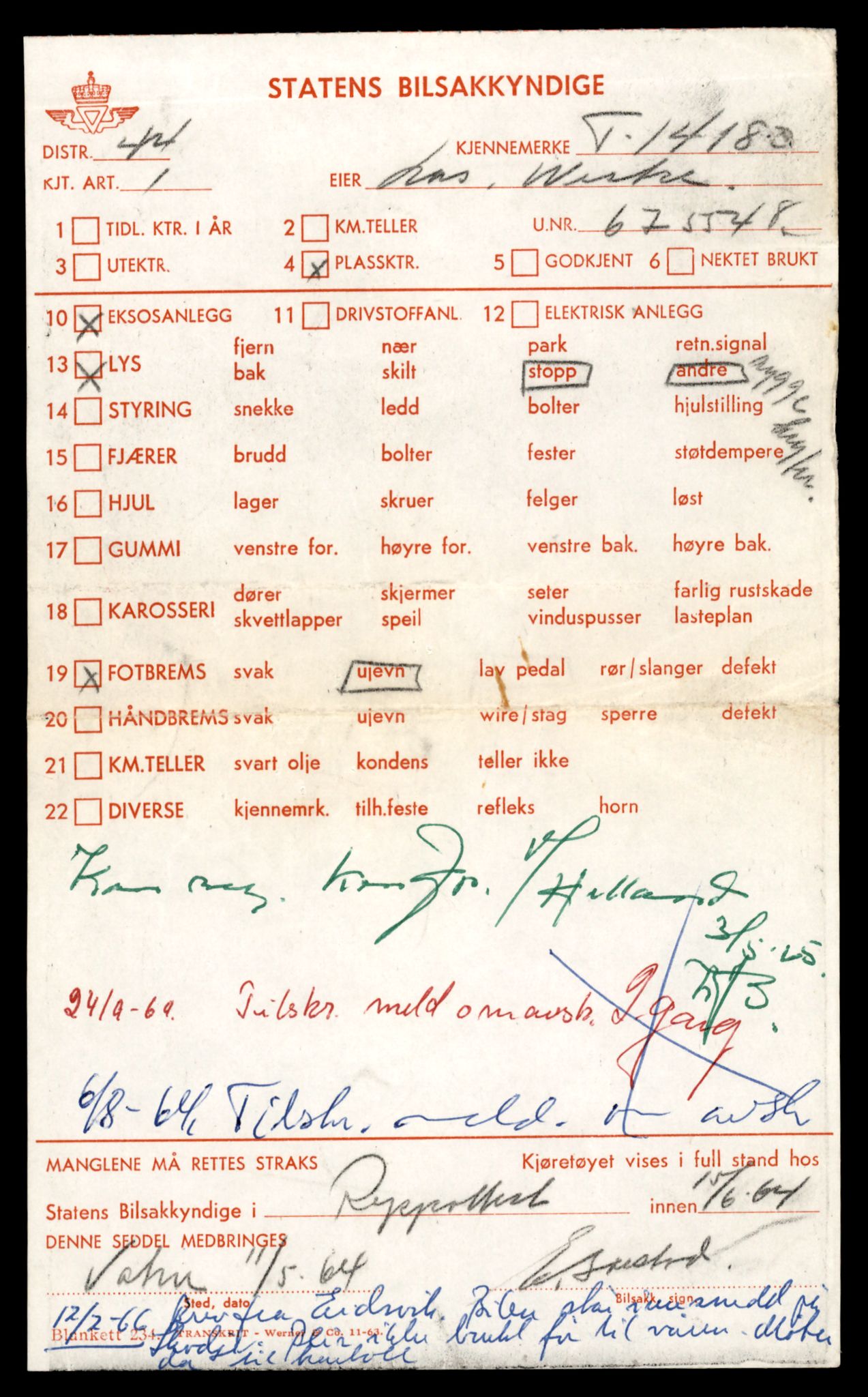 Møre og Romsdal vegkontor - Ålesund trafikkstasjon, AV/SAT-A-4099/F/Fe/L0043: Registreringskort for kjøretøy T 14080 - T 14204, 1927-1998, s. 2613
