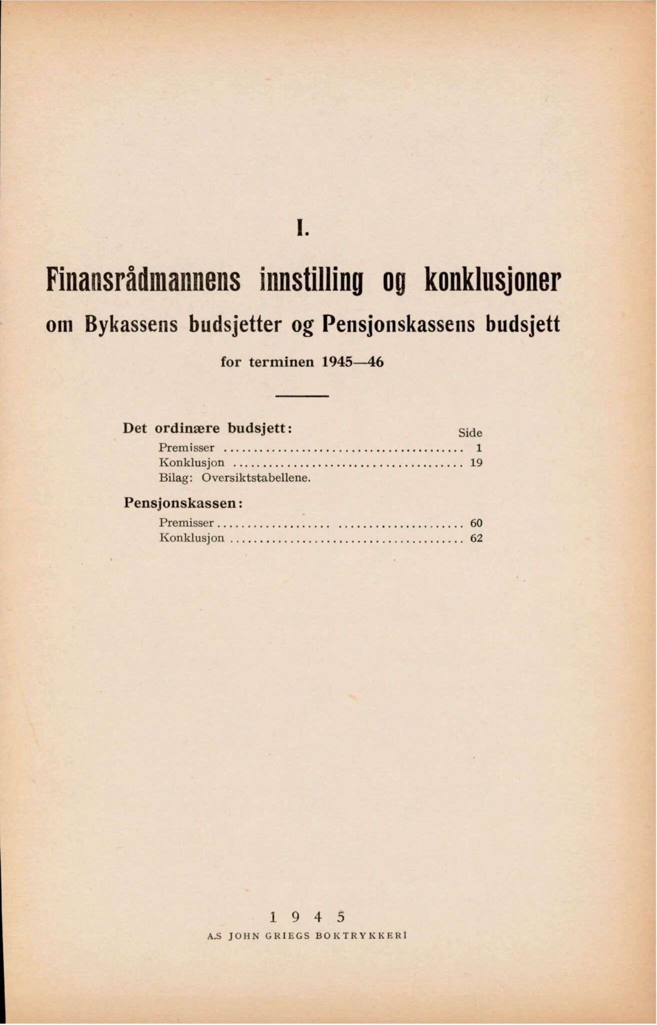 Bergen kommune. Formannskapet, BBA/A-0003/Ad/L0151: Bergens Kommuneforhandlinger, bind II, 1945