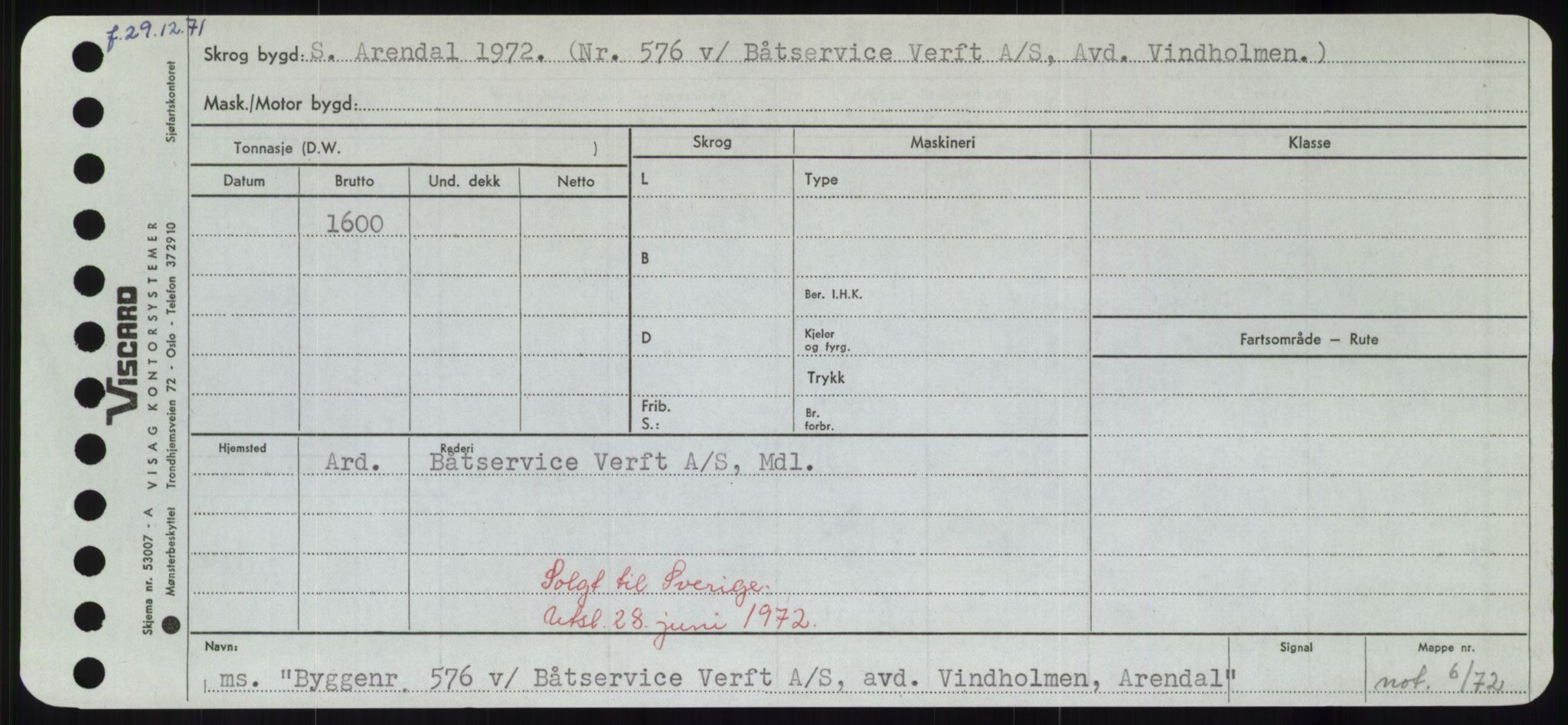 Sjøfartsdirektoratet med forløpere, Skipsmålingen, AV/RA-S-1627/H/Hd/L0006: Fartøy, Byg-Båt, s. 163