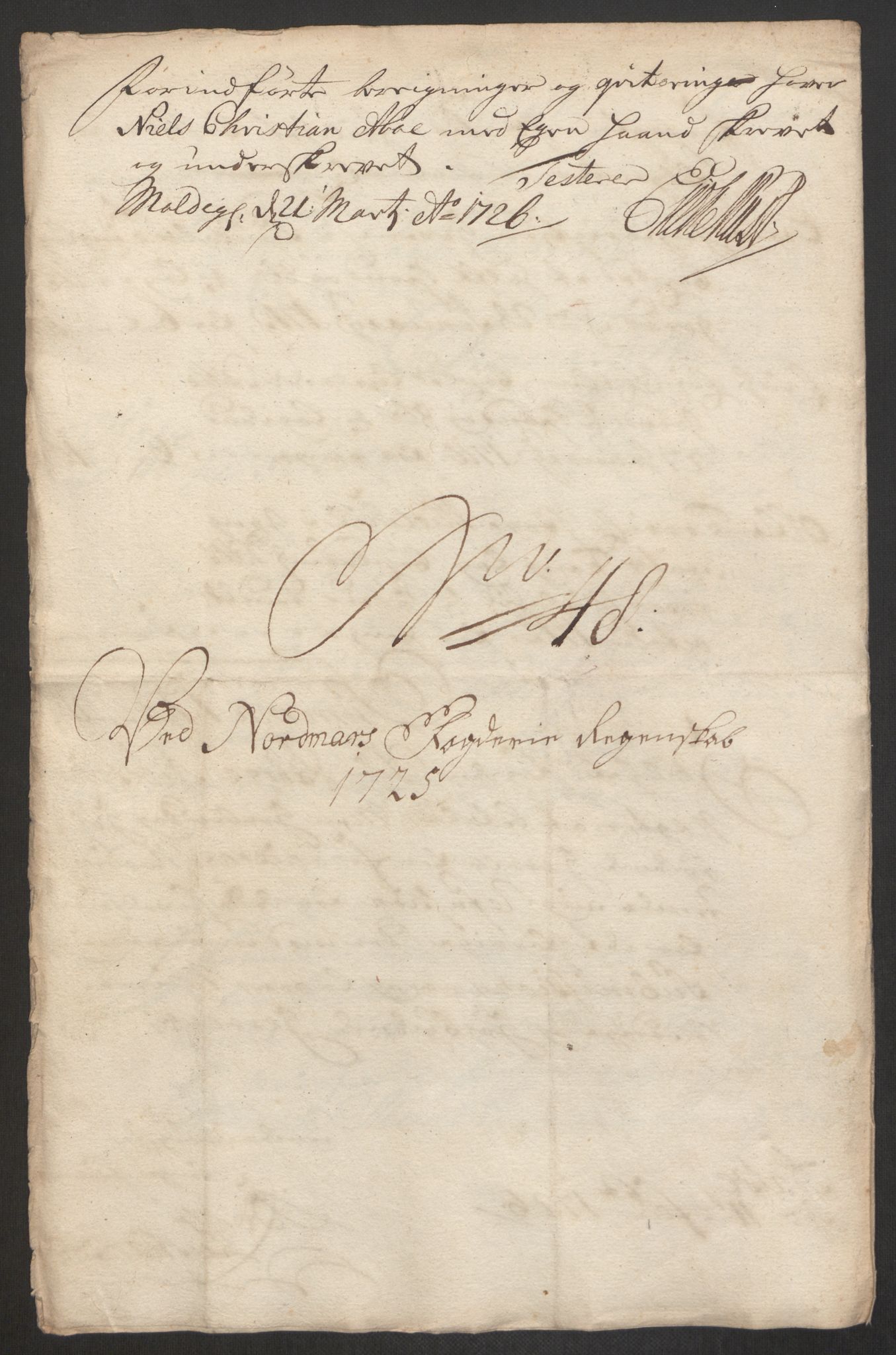 Rentekammeret inntil 1814, Reviderte regnskaper, Fogderegnskap, RA/EA-4092/R56/L3758: Fogderegnskap Nordmøre, 1725, s. 295