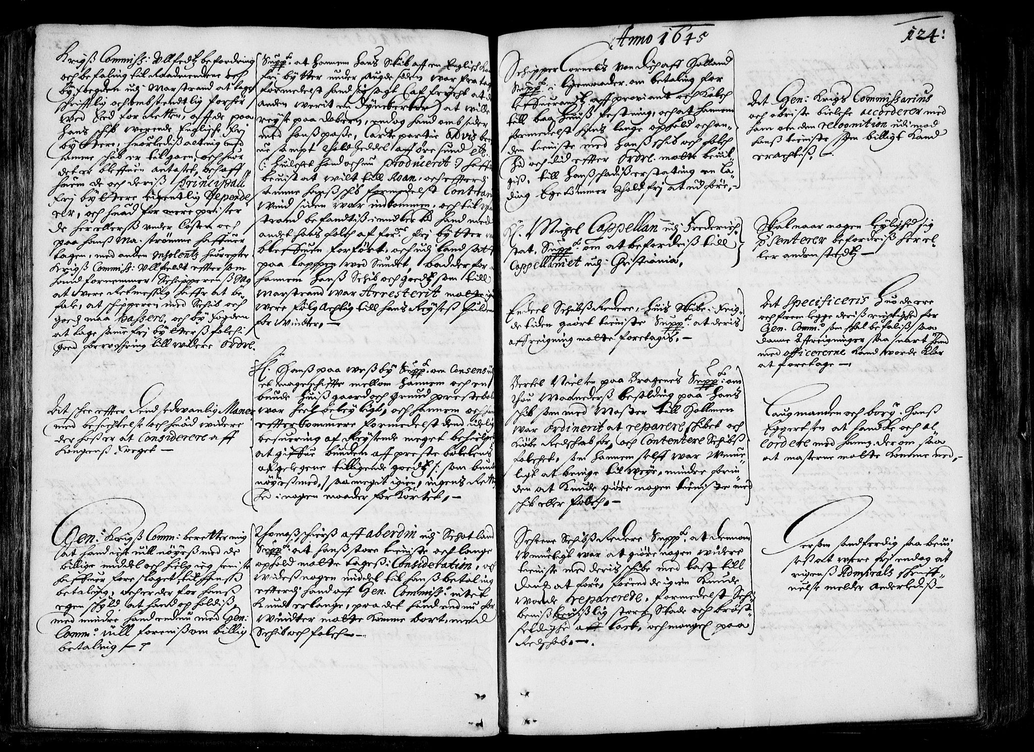 Stattholderembetet 1572-1771, AV/RA-EA-2870/Ac/L0001: Supplikasjons- og resolusjonsprotokoll, 1642-1650, s. 123b-124a