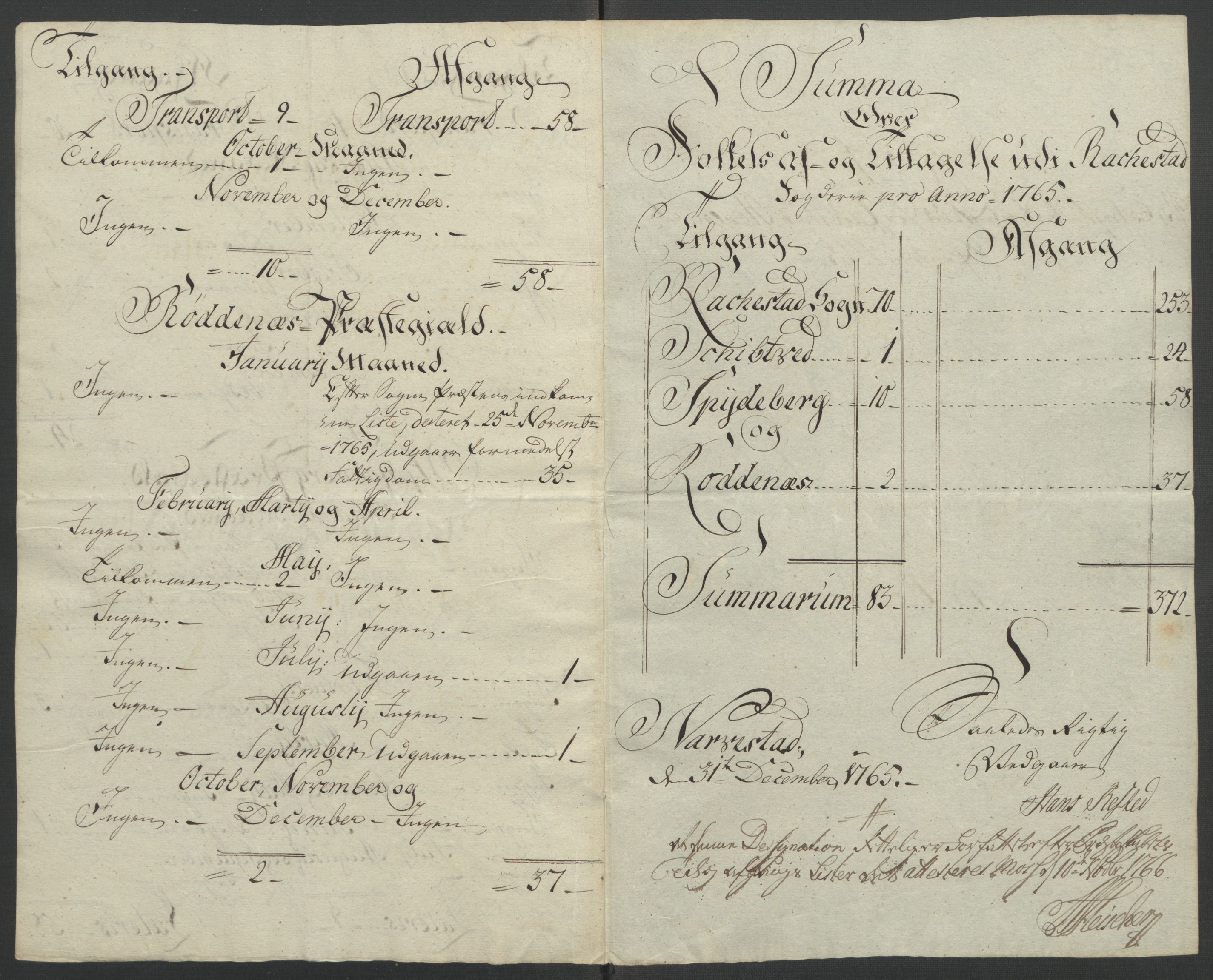 Rentekammeret inntil 1814, Reviderte regnskaper, Fogderegnskap, RA/EA-4092/R07/L0413: Ekstraskatten Rakkestad, Heggen og Frøland, 1762-1772, s. 283
