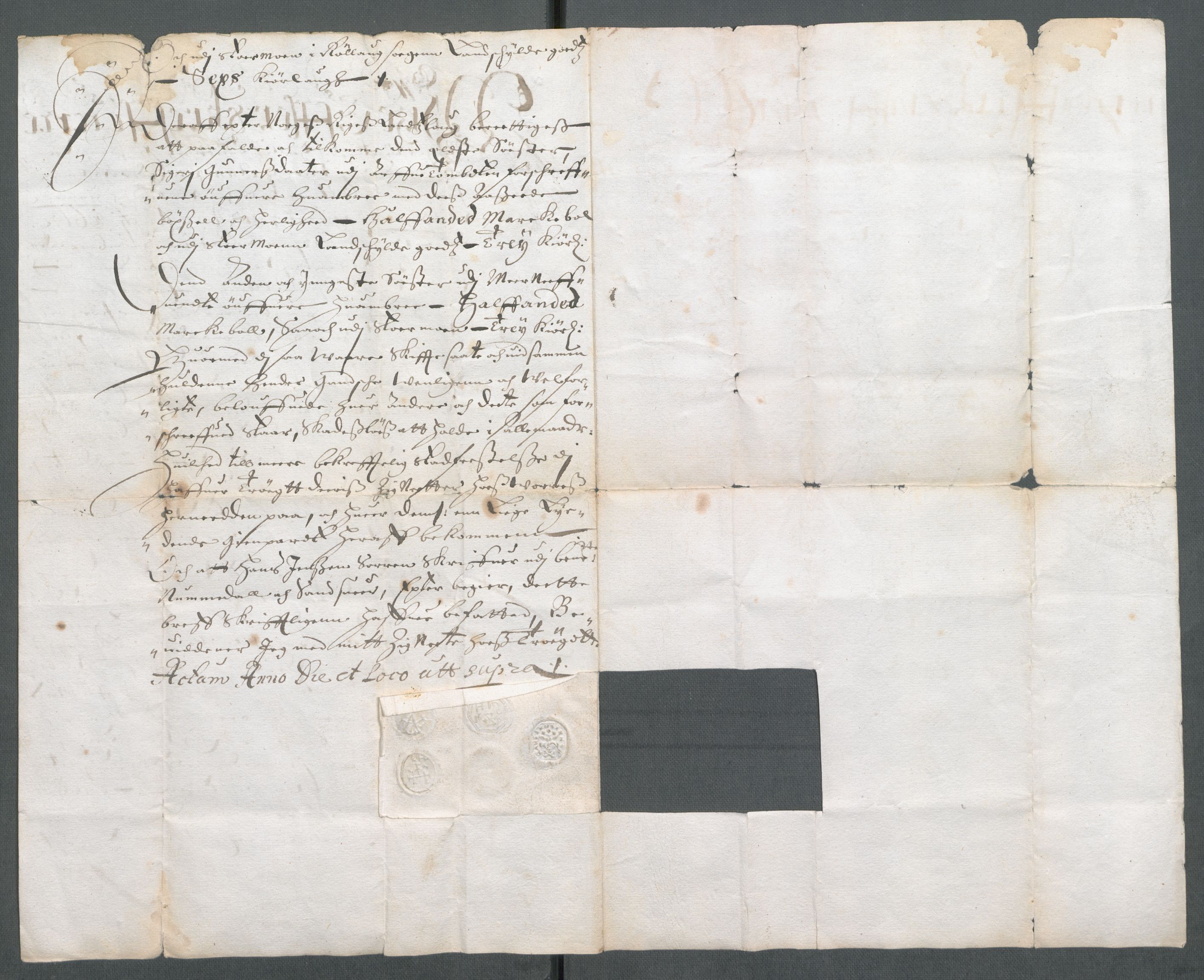 Riksarkivets diplomsamling, AV/RA-EA-5965/F02/L0169: Dokumenter, 1661-1663, s. 85