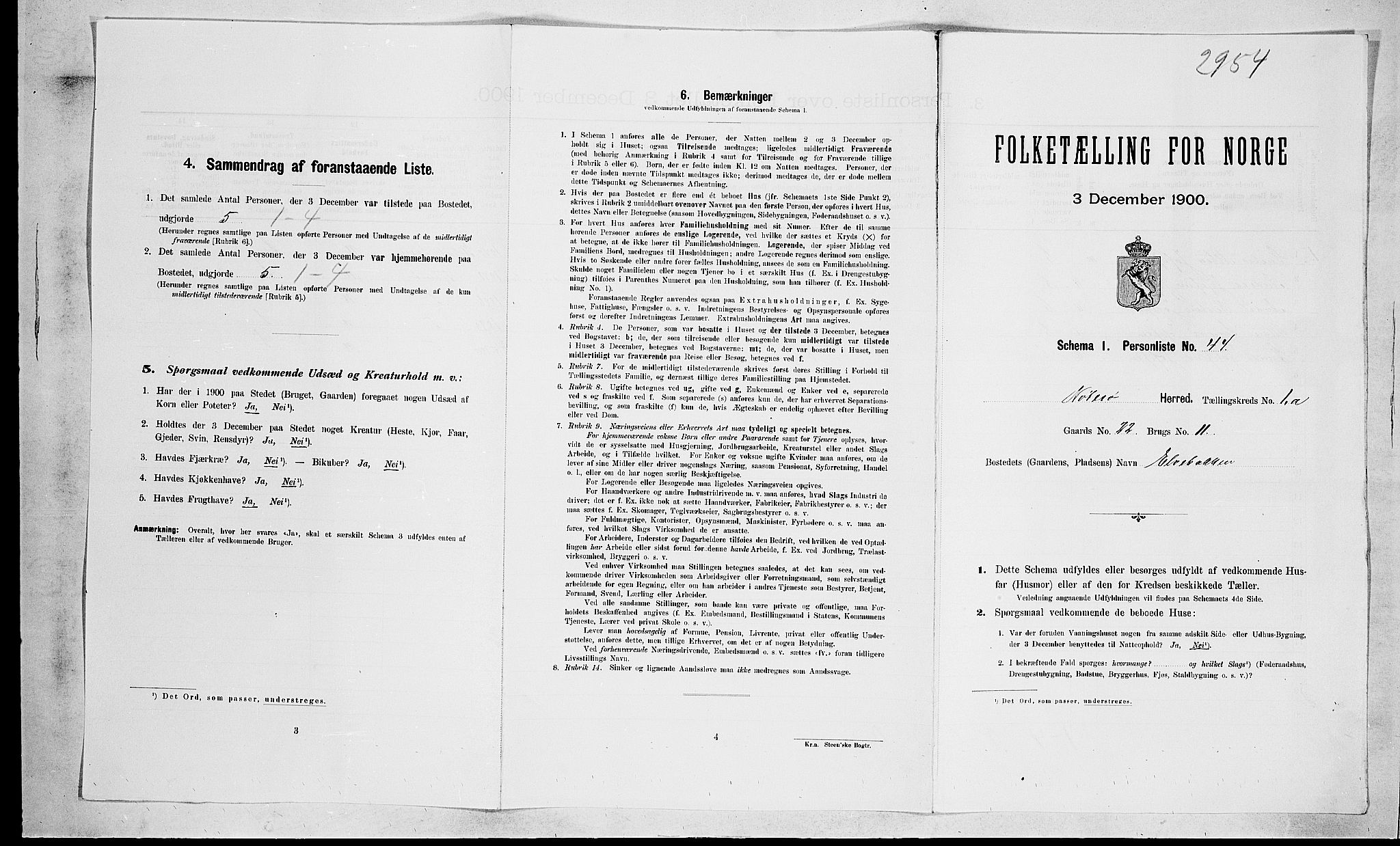 RA, Folketelling 1900 for 0722 Nøtterøy herred, 1900, s. 263