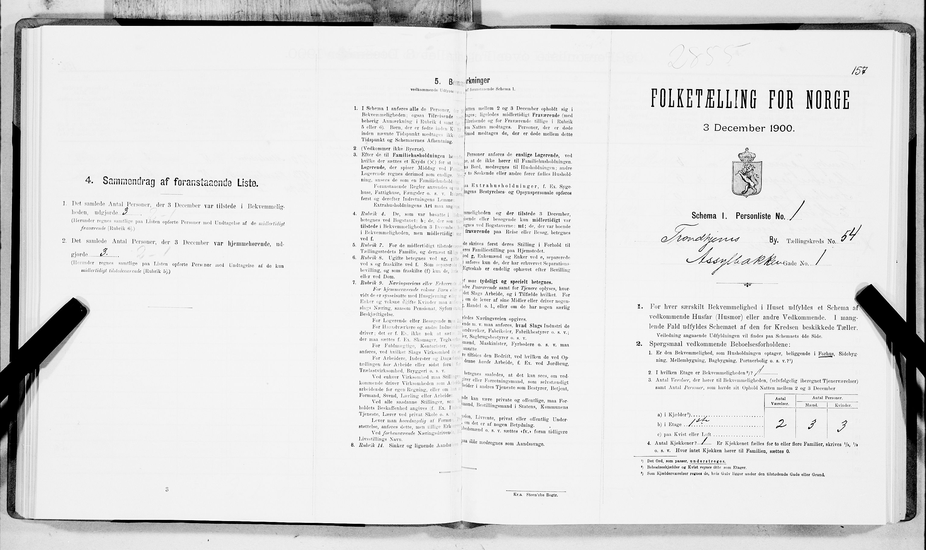 SAT, Folketelling 1900 for 1601 Trondheim kjøpstad, 1900, s. 9224