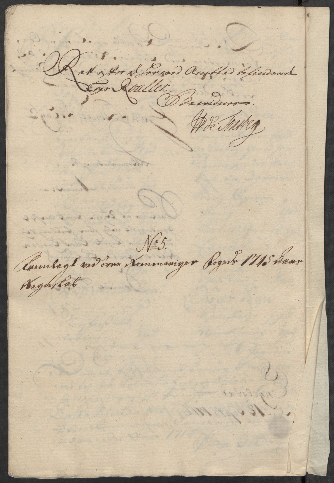 Rentekammeret inntil 1814, Reviderte regnskaper, Fogderegnskap, RA/EA-4092/R12/L0724: Fogderegnskap Øvre Romerike, 1715, s. 148