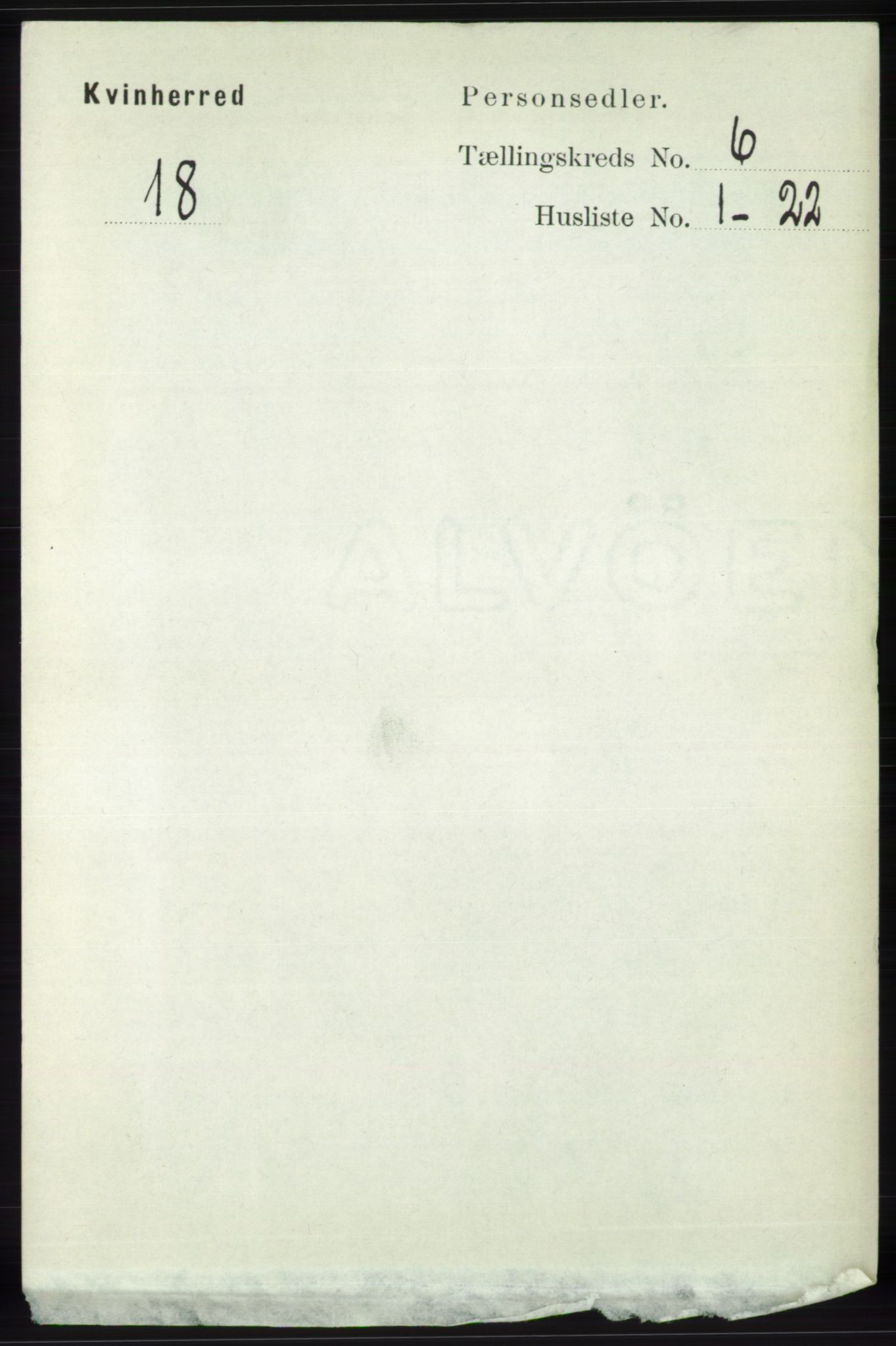 RA, Folketelling 1891 for 1224 Kvinnherad herred, 1891, s. 2120