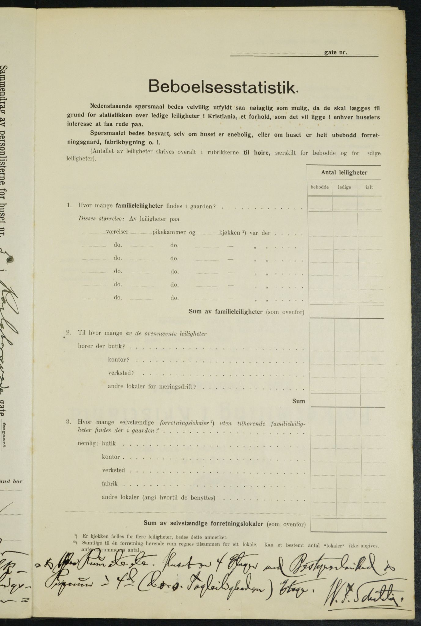 OBA, Kommunal folketelling 1.2.1914 for Kristiania, 1914, s. 48906