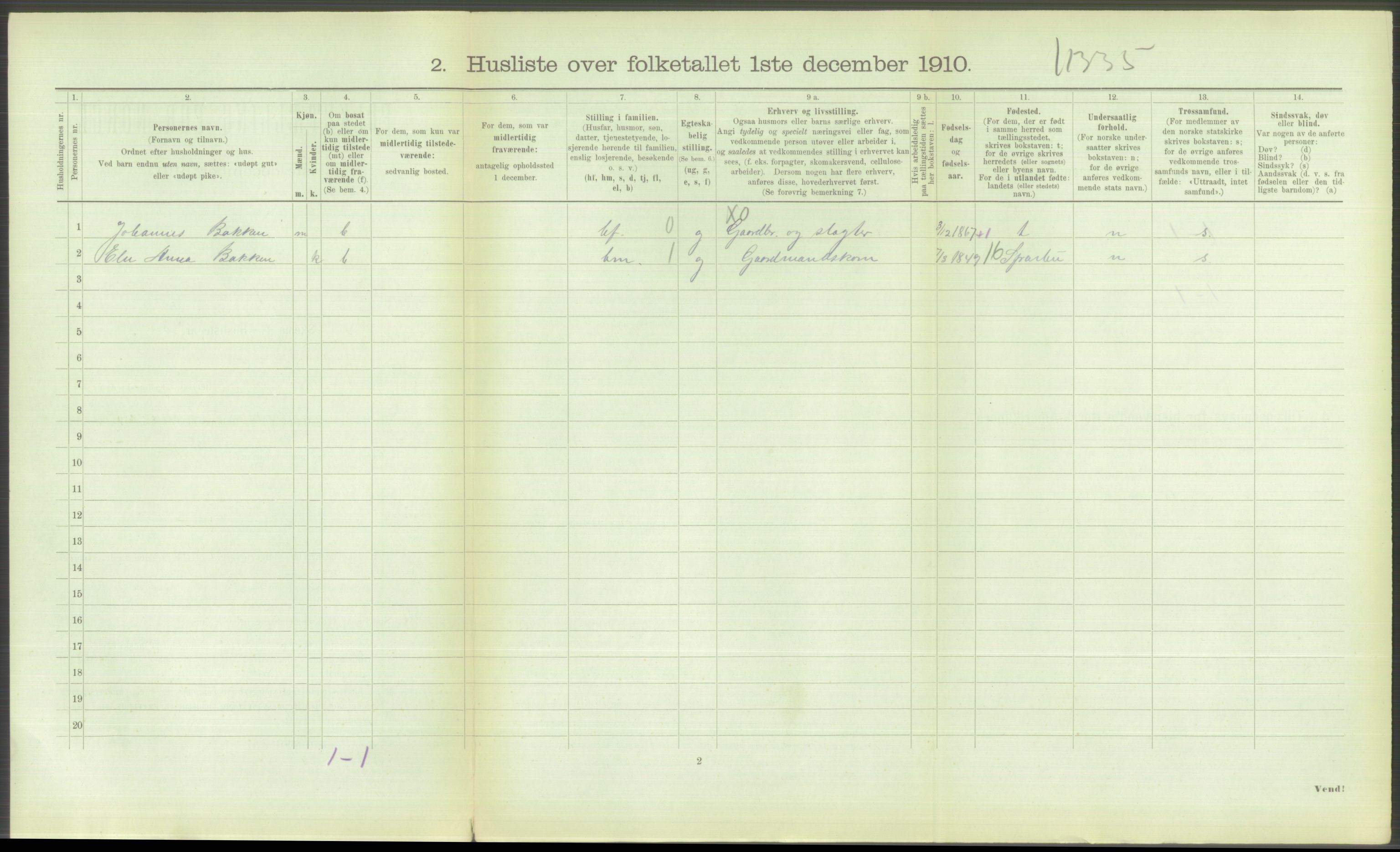 RA, Folketelling 1910 for 1728 Hustad (Sandvollan) herred, 1910, s. 228