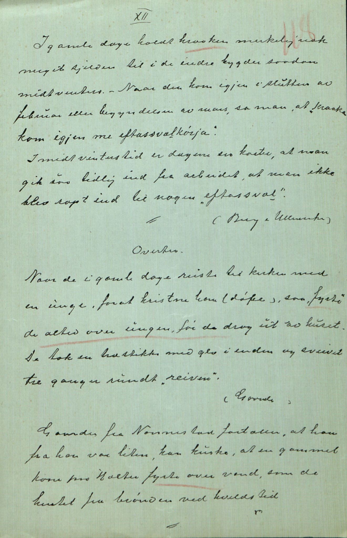 Rikard Berge, TEMU/TGM-A-1003/F/L0014/0040: 471-512 / 510 Brev til Berge frå Hankenæs + oppskrifter som H. kallar for sine, 1915-1917, s. 118