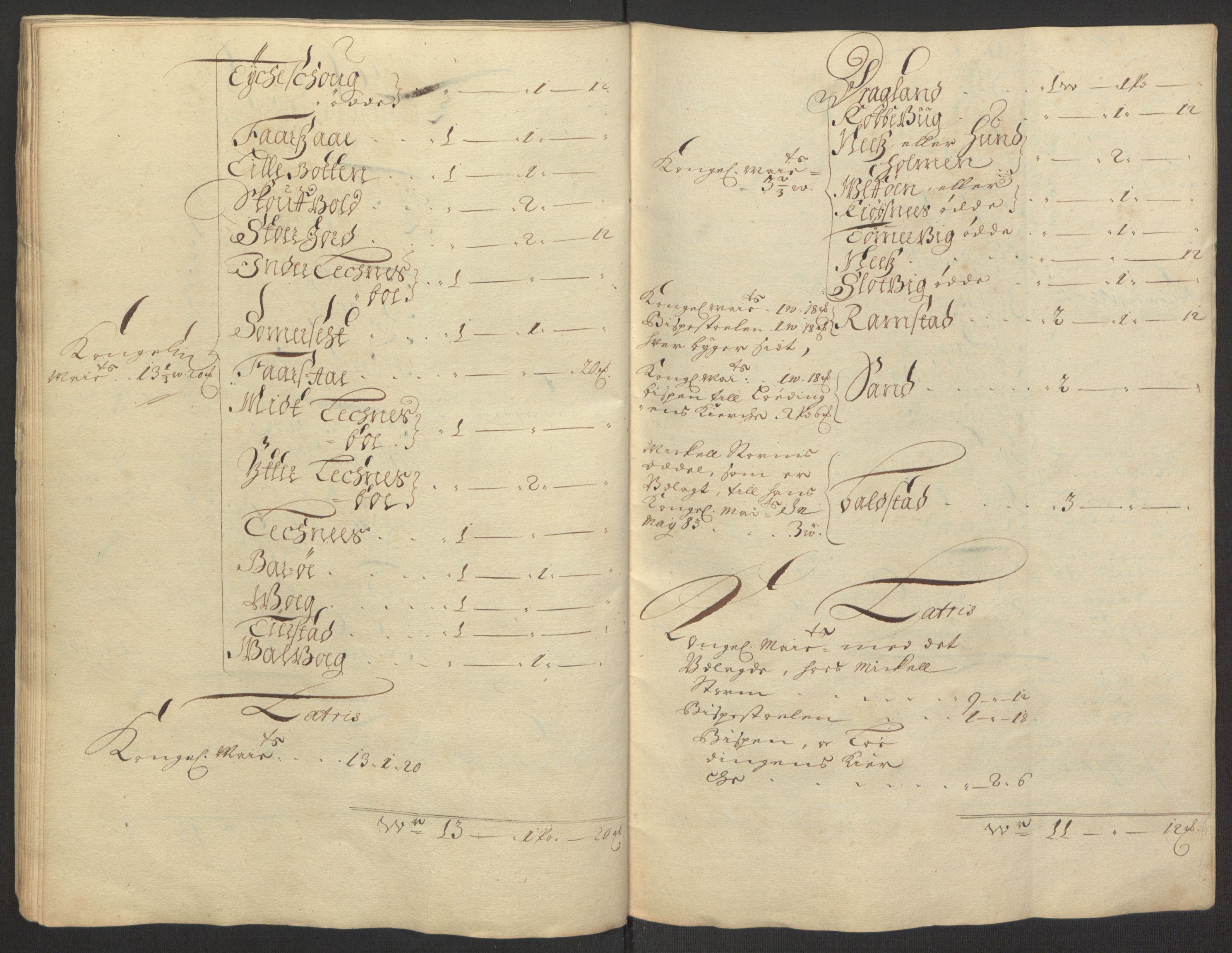 Rentekammeret inntil 1814, Reviderte regnskaper, Fogderegnskap, AV/RA-EA-4092/R66/L4578: Fogderegnskap Salten, 1694-1696, s. 40