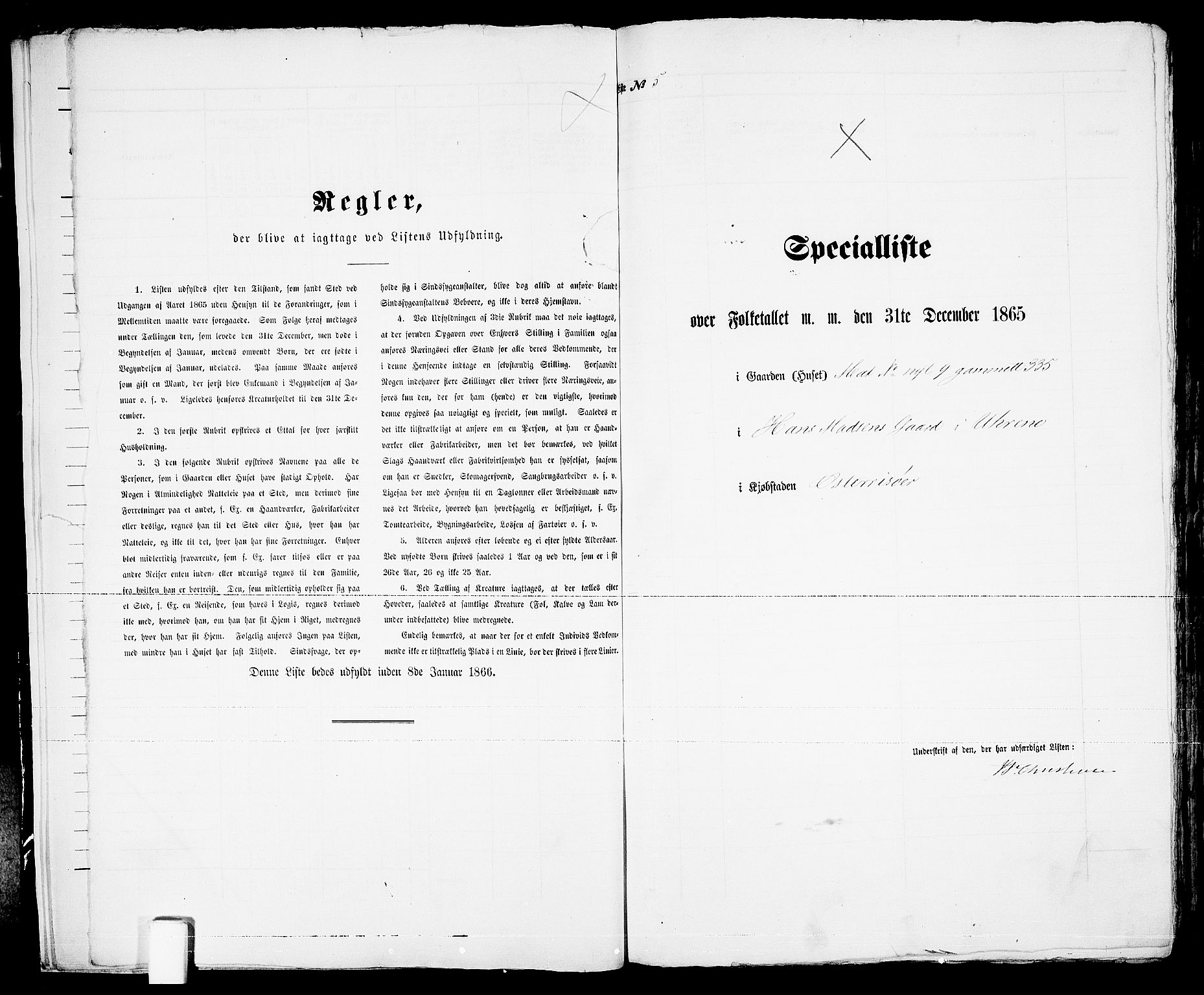 RA, Folketelling 1865 for 0901B Risør prestegjeld, Risør kjøpstad, 1865, s. 17