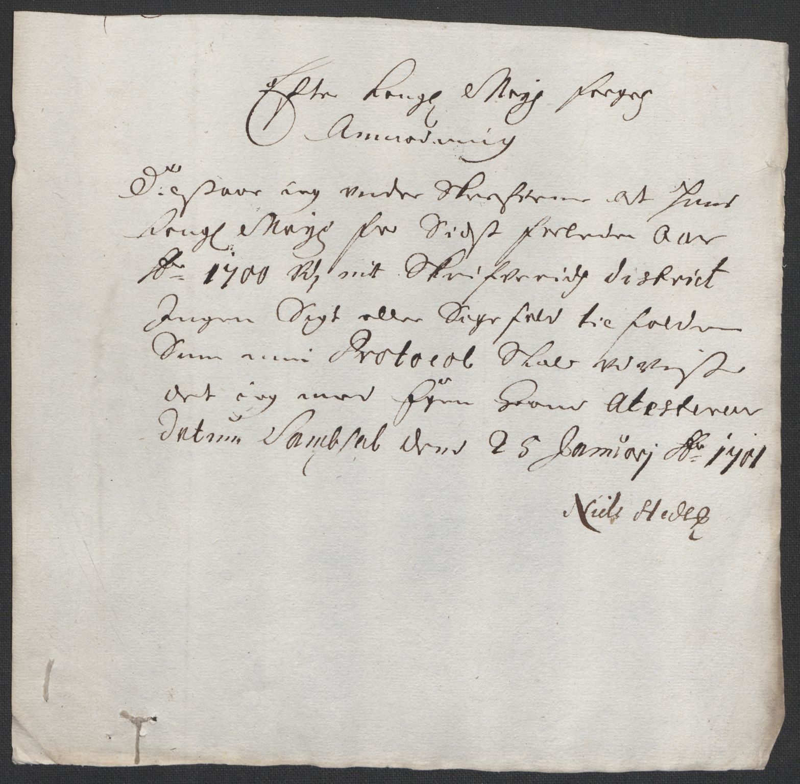 Rentekammeret inntil 1814, Reviderte regnskaper, Fogderegnskap, RA/EA-4092/R18/L1298: Fogderegnskap Hadeland, Toten og Valdres, 1700, s. 289