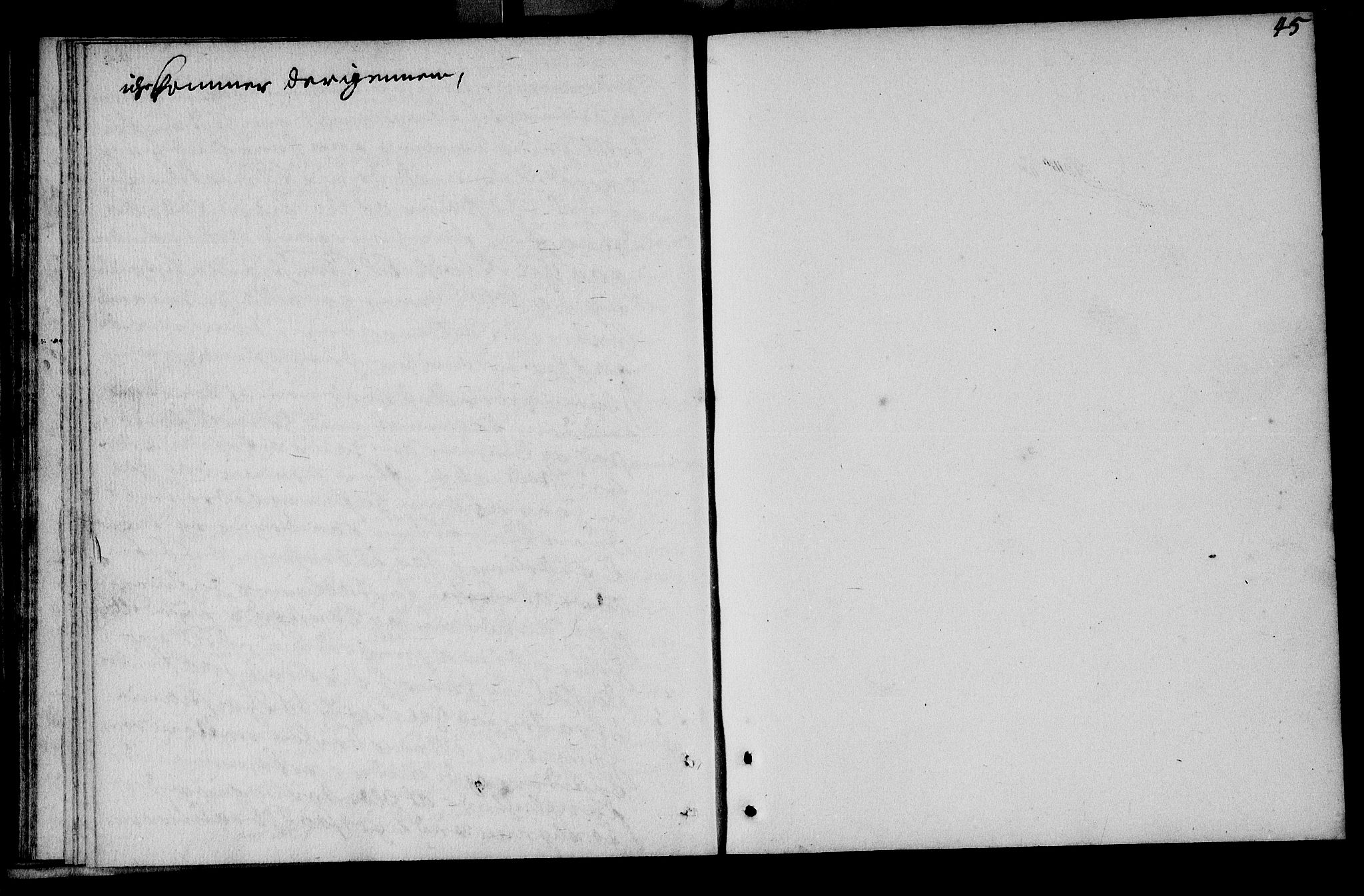 Sorenskriverier i Gudbrandsdalen, SAH/TING-036/G/Gb/Gba/L0031: Tingbok - Nord-Gudbrandsdal, 1703, s. 44b-45a