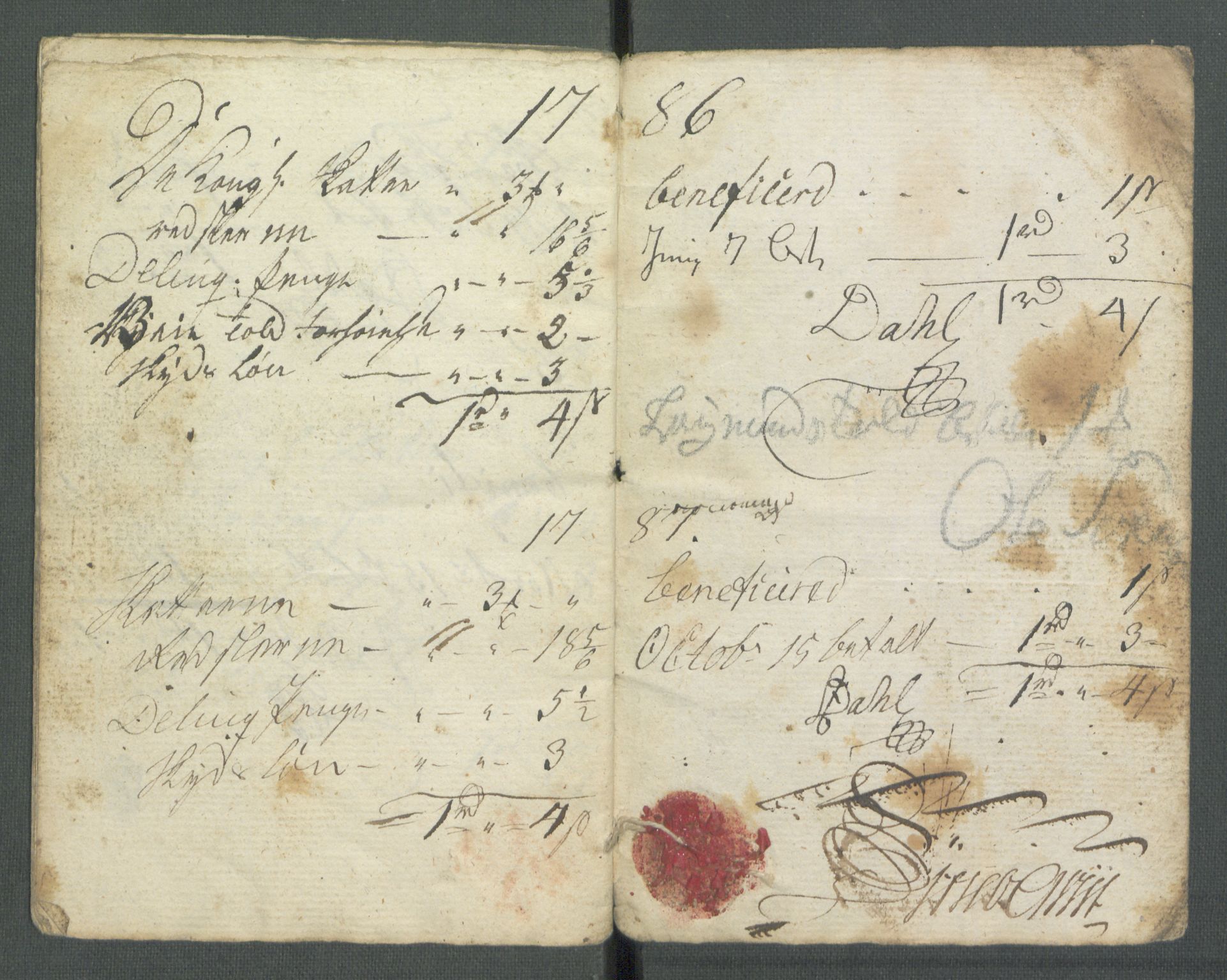 Rentekammeret inntil 1814, Realistisk ordnet avdeling, RA/EA-4070/Od/L0001/0002: Oppløp / [Æ2]: Dokumenter om Lofthusurolighetene i Nedenes, 1786-1789, s. 727