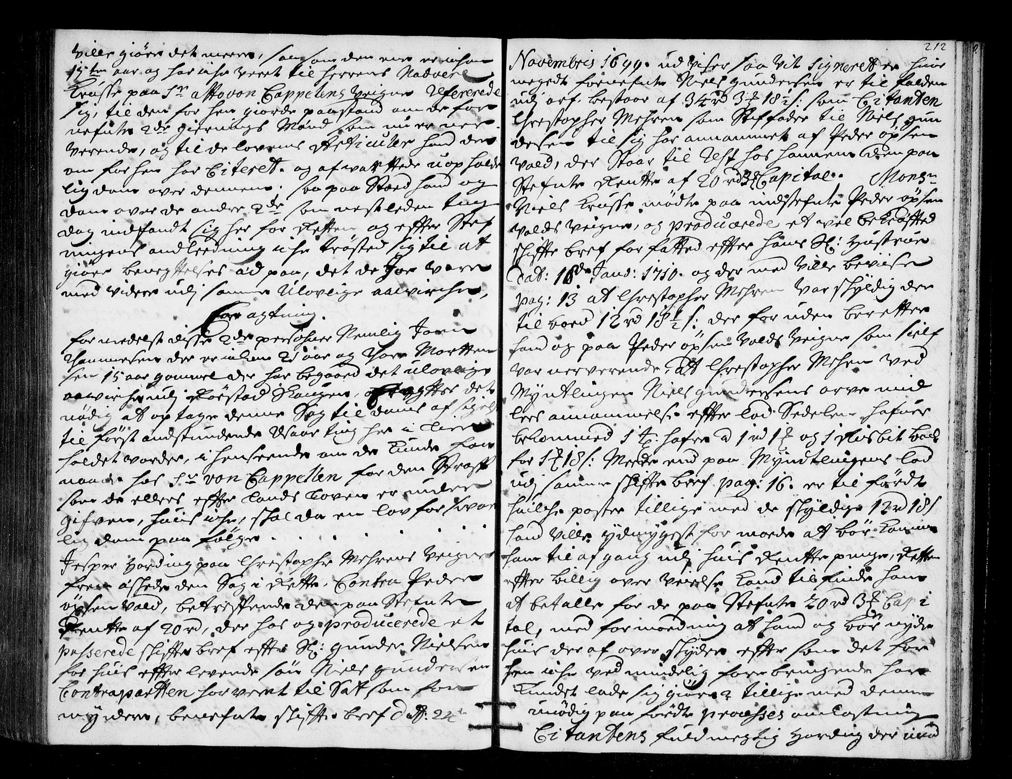 Lier, Røyken og Hurum sorenskriveri, AV/SAKO-A-89/F/Fa/L0045: Tingbok, 1721-1724, s. 212