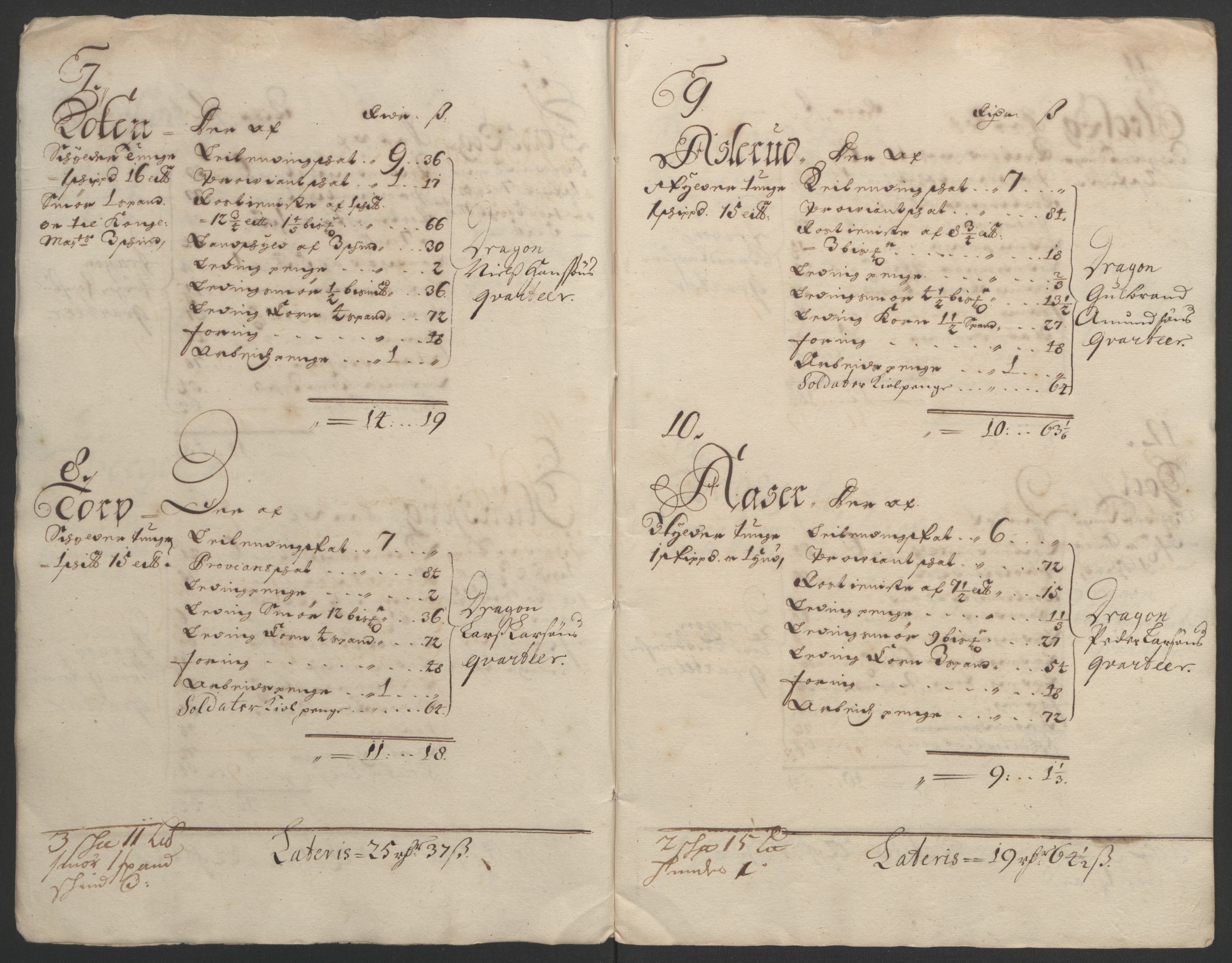 Rentekammeret inntil 1814, Reviderte regnskaper, Fogderegnskap, AV/RA-EA-4092/R07/L0284: Fogderegnskap Rakkestad, Heggen og Frøland, 1694, s. 281