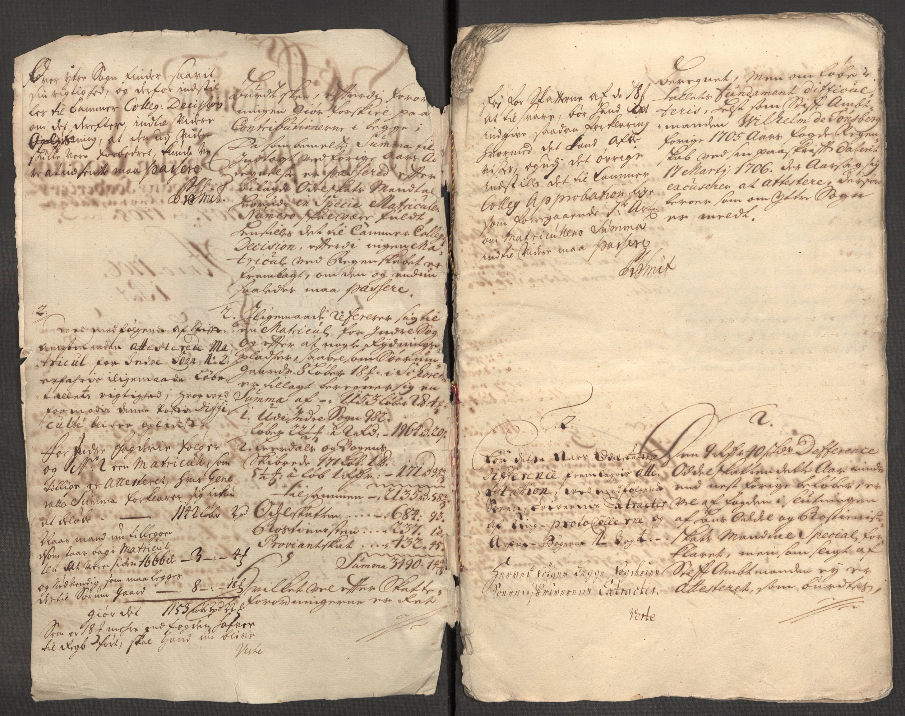 Rentekammeret inntil 1814, Reviderte regnskaper, Fogderegnskap, AV/RA-EA-4092/R52/L3315: Fogderegnskap Sogn, 1708, s. 198