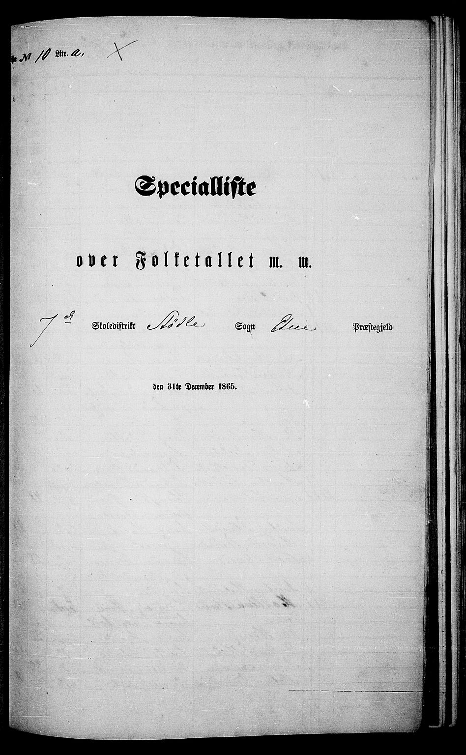 RA, Folketelling 1865 for 1211P Etne prestegjeld, 1865, s. 101
