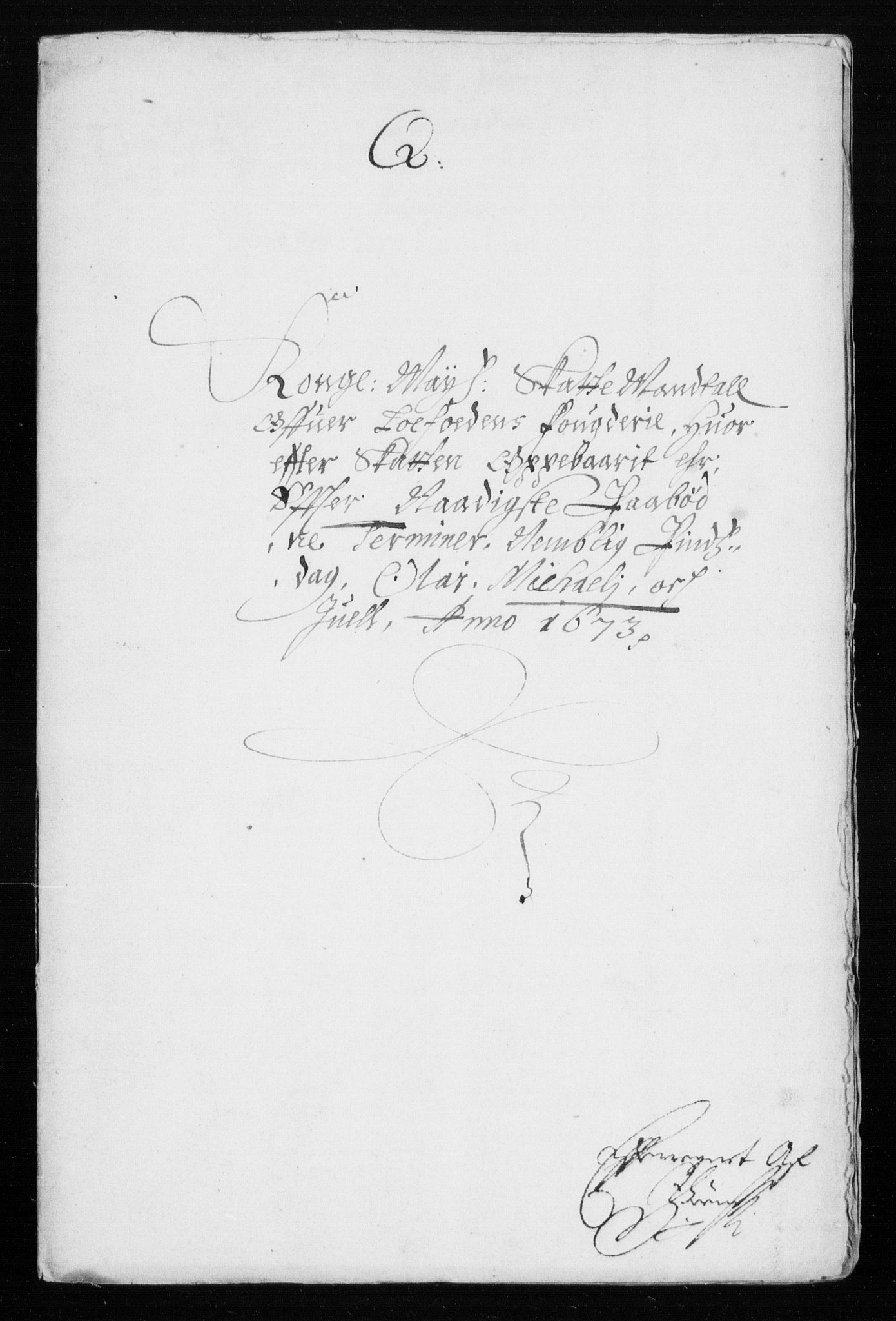 Rentekammeret inntil 1814, Reviderte regnskaper, Stiftamtstueregnskaper, Trondheim stiftamt og Nordland amt, AV/RA-EA-6044/R/Rh/L0003: Nordland amt, 1673