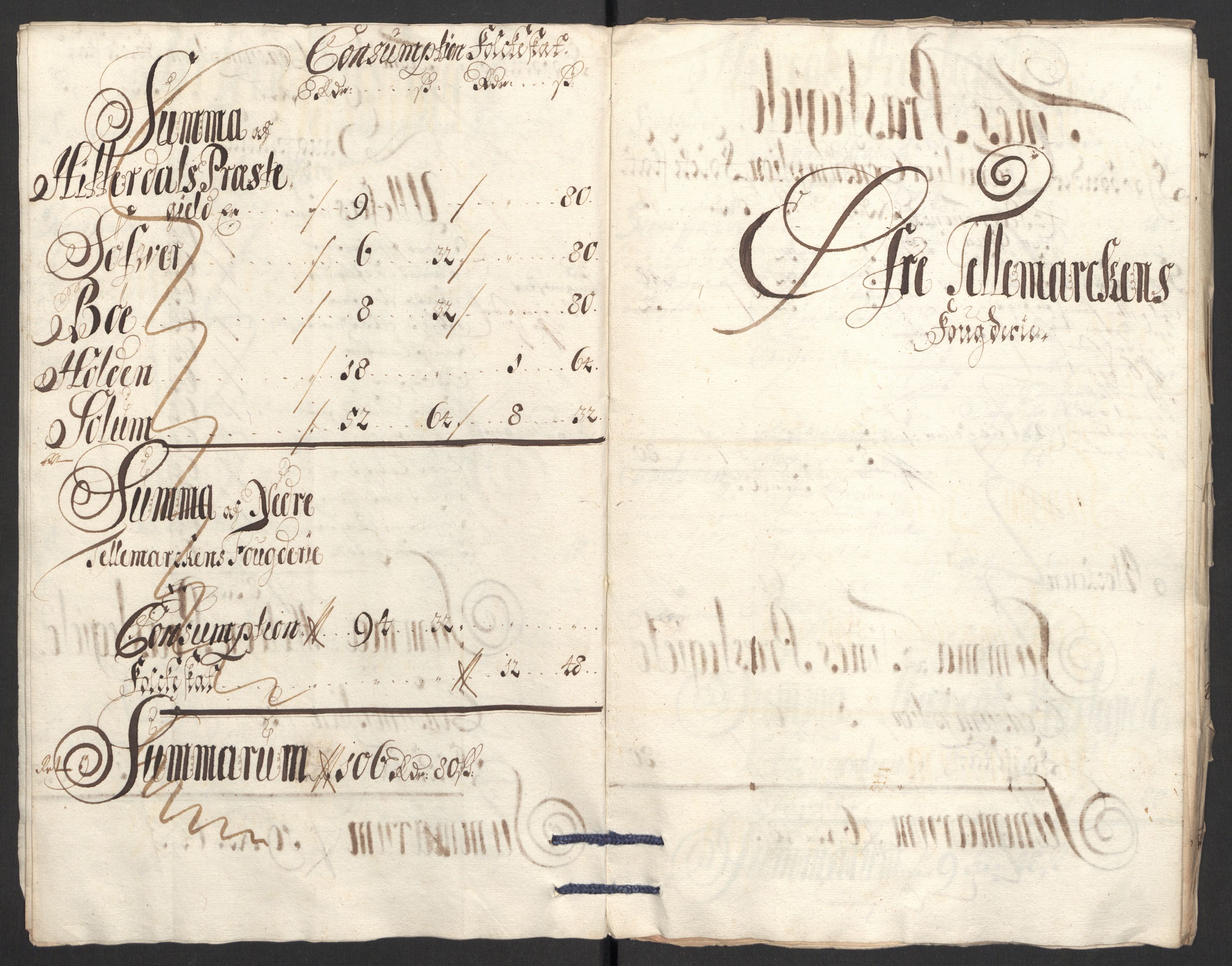 Rentekammeret inntil 1814, Reviderte regnskaper, Fogderegnskap, RA/EA-4092/R36/L2112: Fogderegnskap Øvre og Nedre Telemark og Bamble, 1704, s. 11