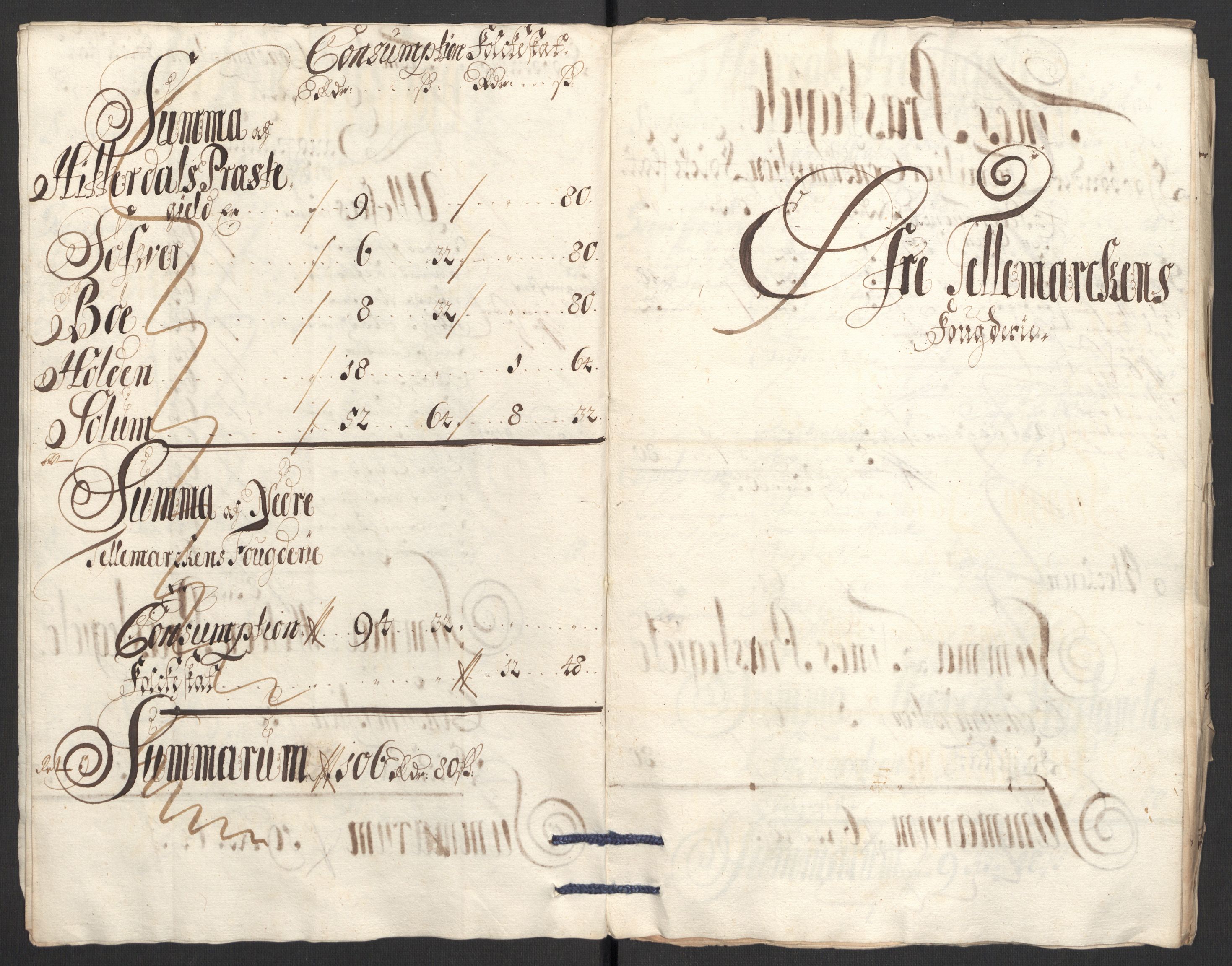 Rentekammeret inntil 1814, Reviderte regnskaper, Fogderegnskap, AV/RA-EA-4092/R36/L2112: Fogderegnskap Øvre og Nedre Telemark og Bamble, 1704, s. 11