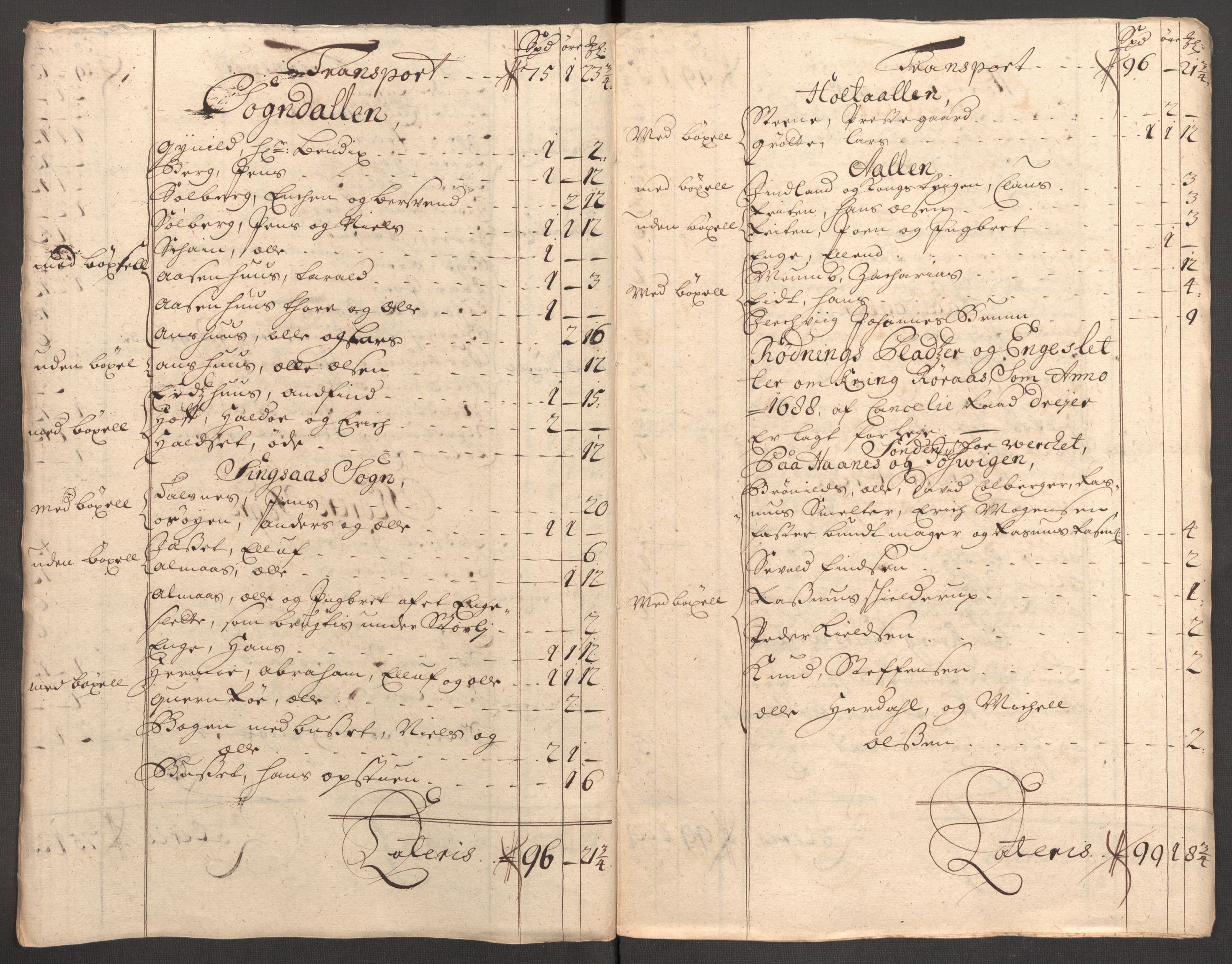 Rentekammeret inntil 1814, Reviderte regnskaper, Fogderegnskap, RA/EA-4092/R60/L3957: Fogderegnskap Orkdal og Gauldal, 1707, s. 280